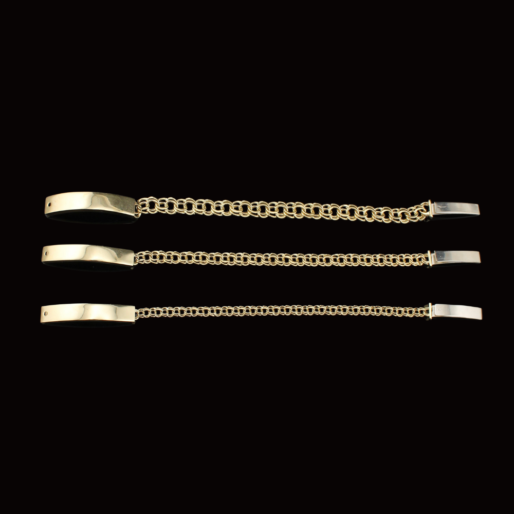 10k Gold Chino ID Ladies/Baby Bracelet