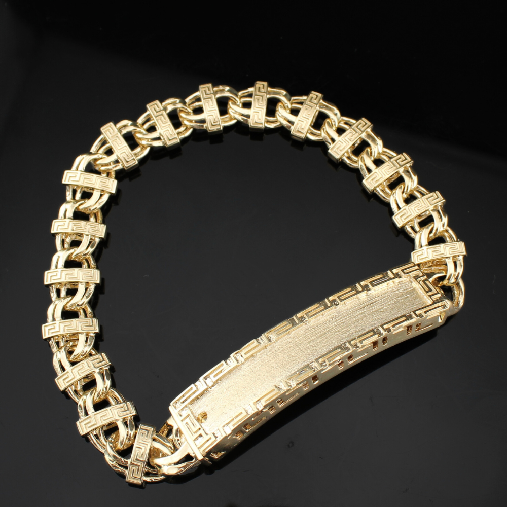 14K Chino ID Link Bracelet