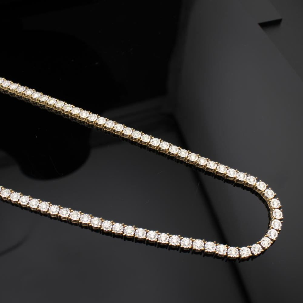10K Diamond Tennis Chain