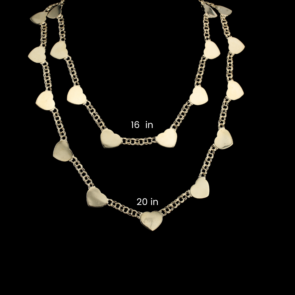 10K Chino Heart Necklace