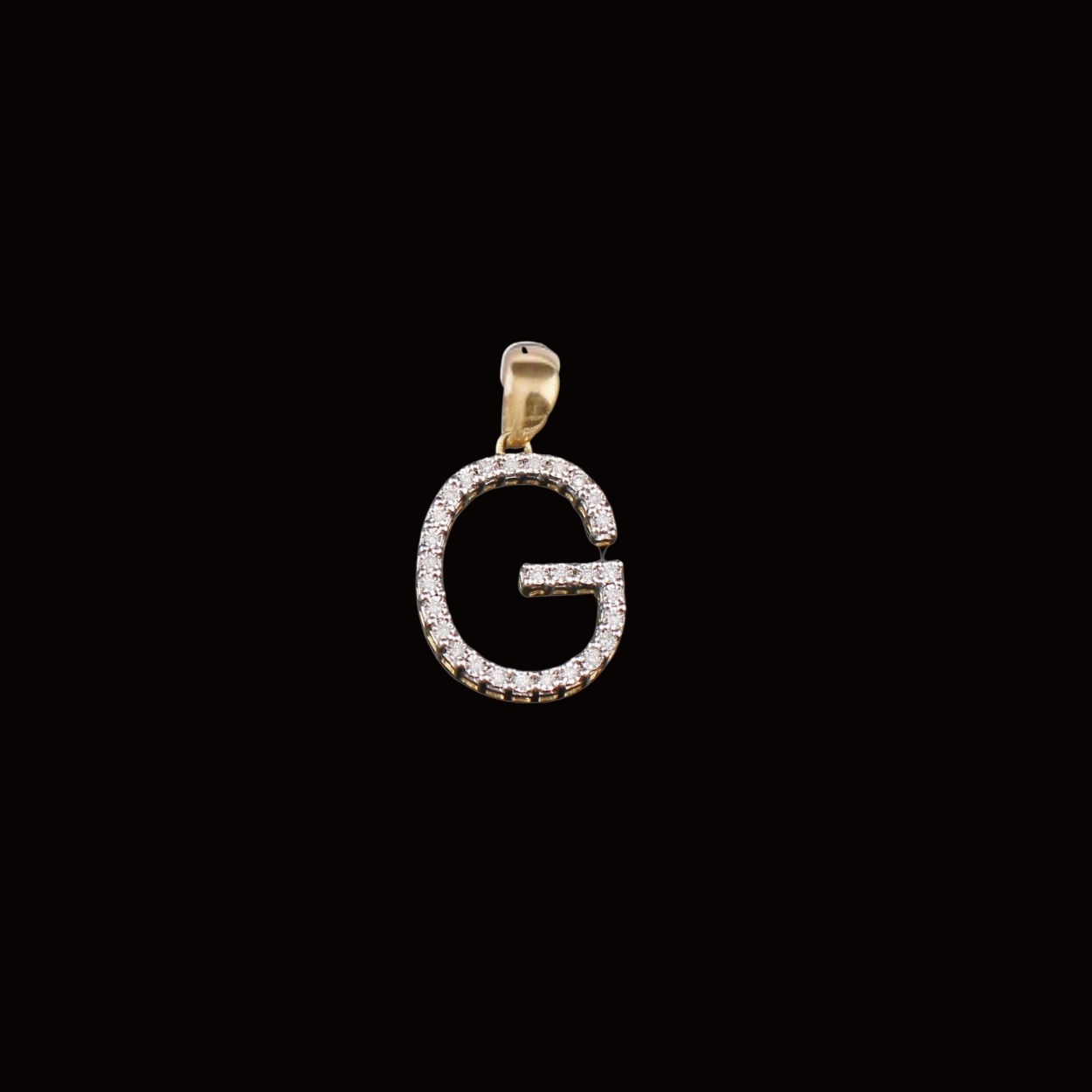 10K Diamond Initial G