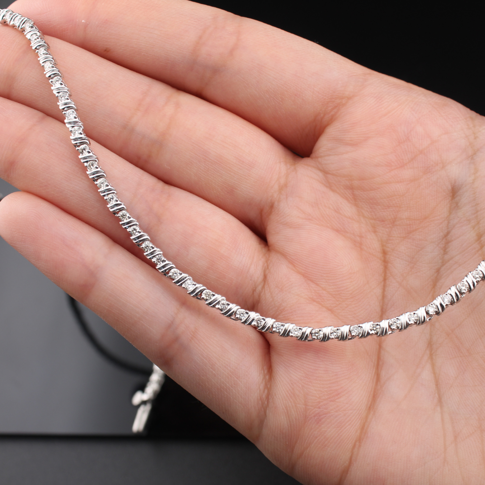 10K Diamond Tennis Chain