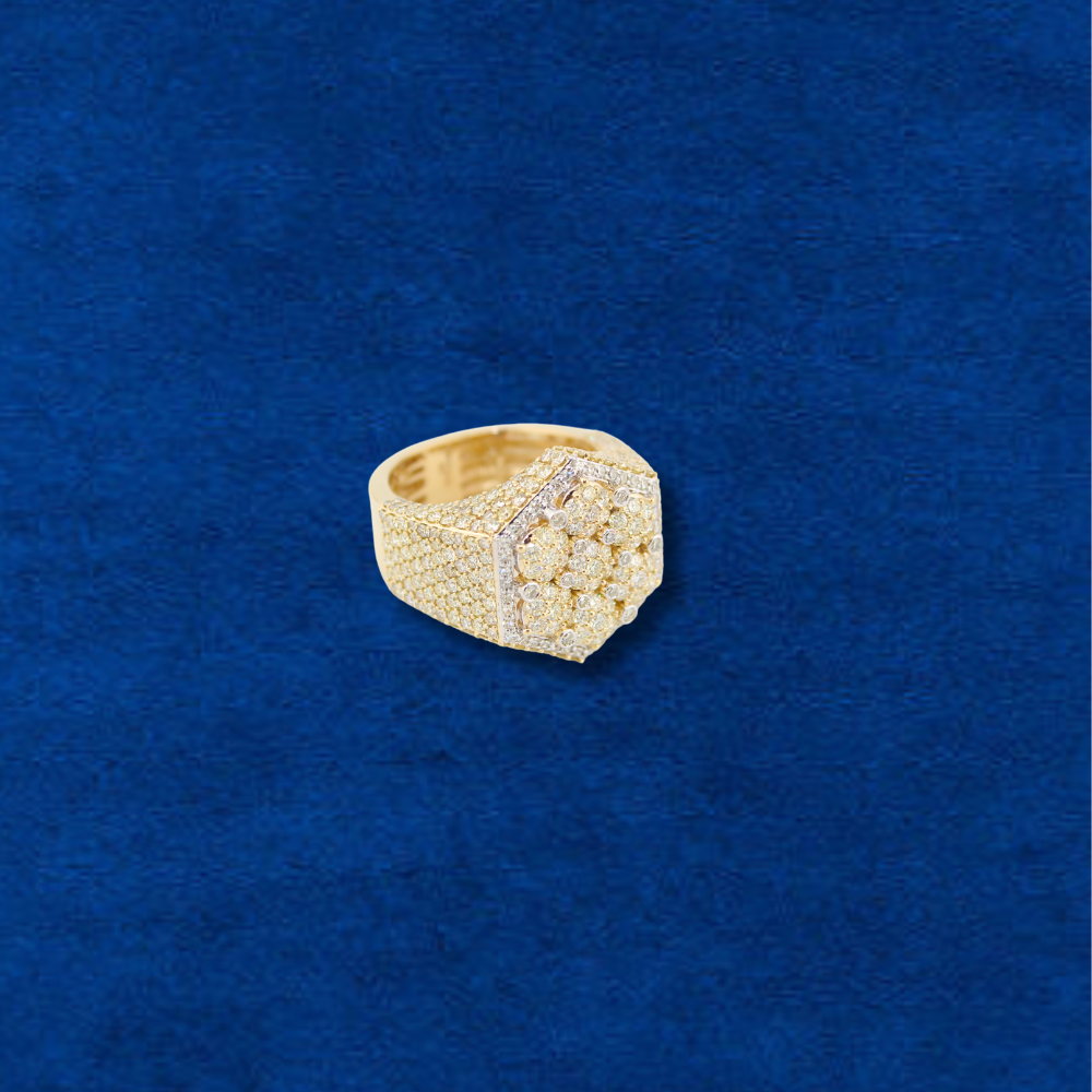 10K Diamond Mens Ring 4.37 ctw