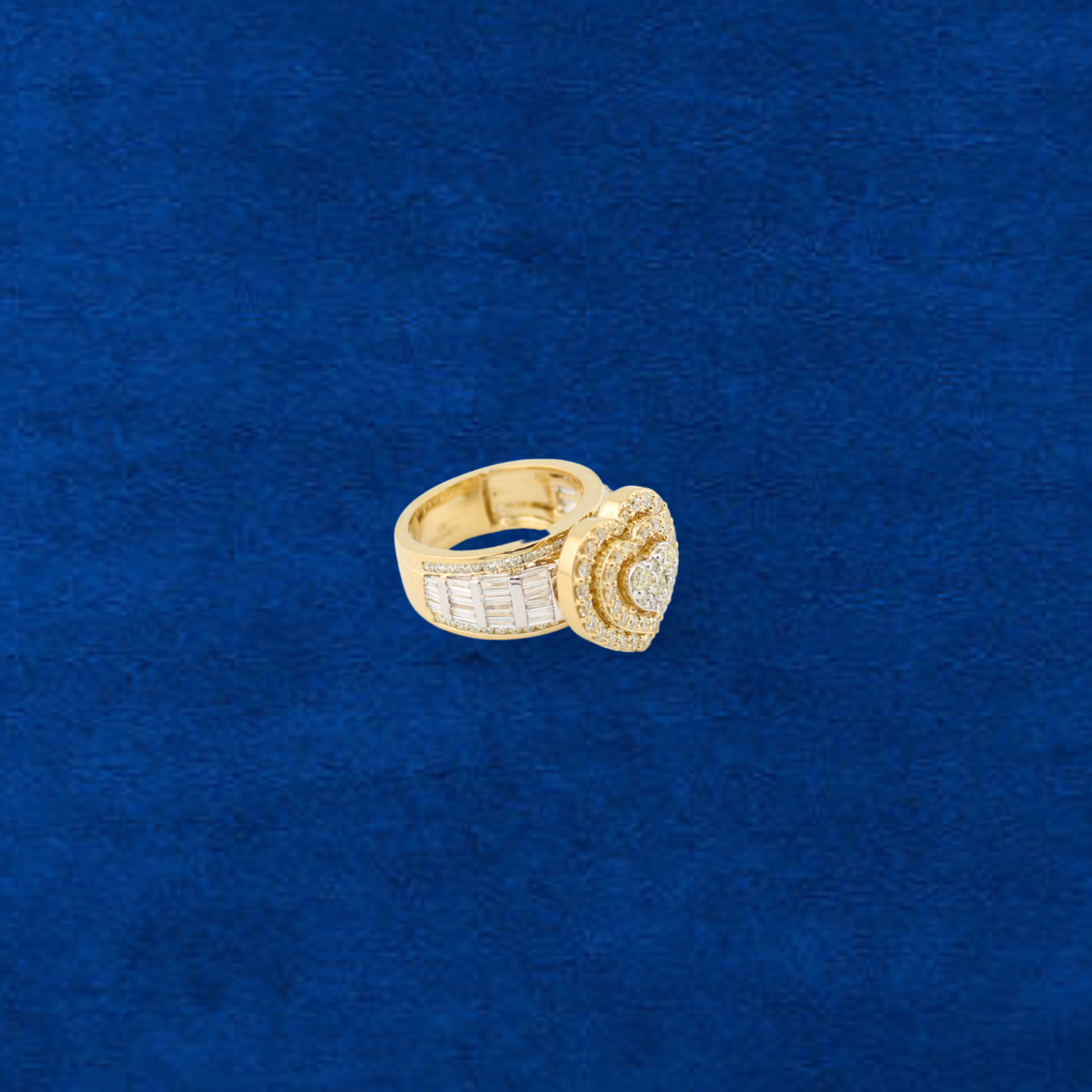 10K Diamond Womens Ring 1.8 ct