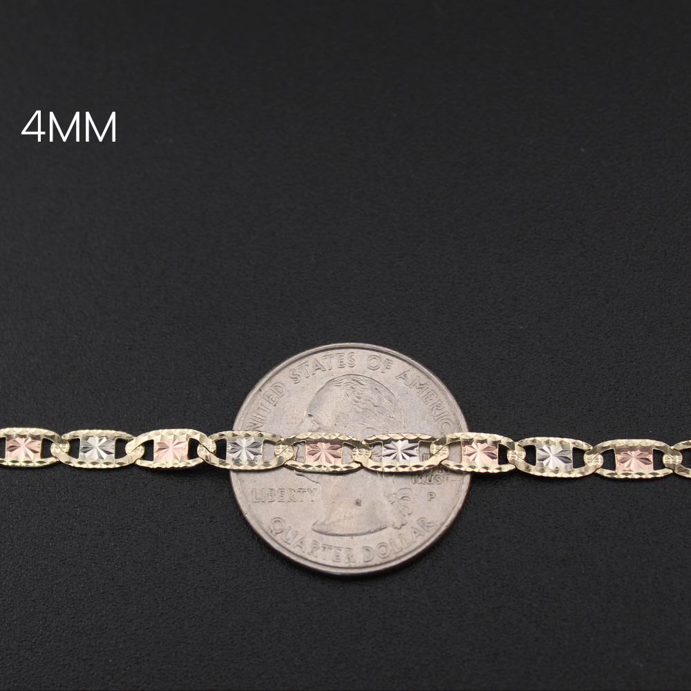 14K Valentino Chain Bracelet