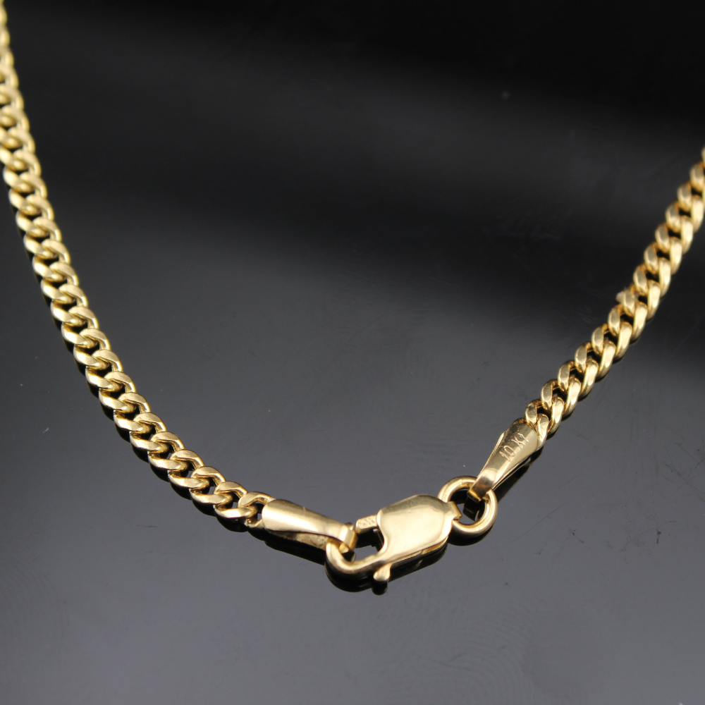 10K Gold Cuban Chains 2mm