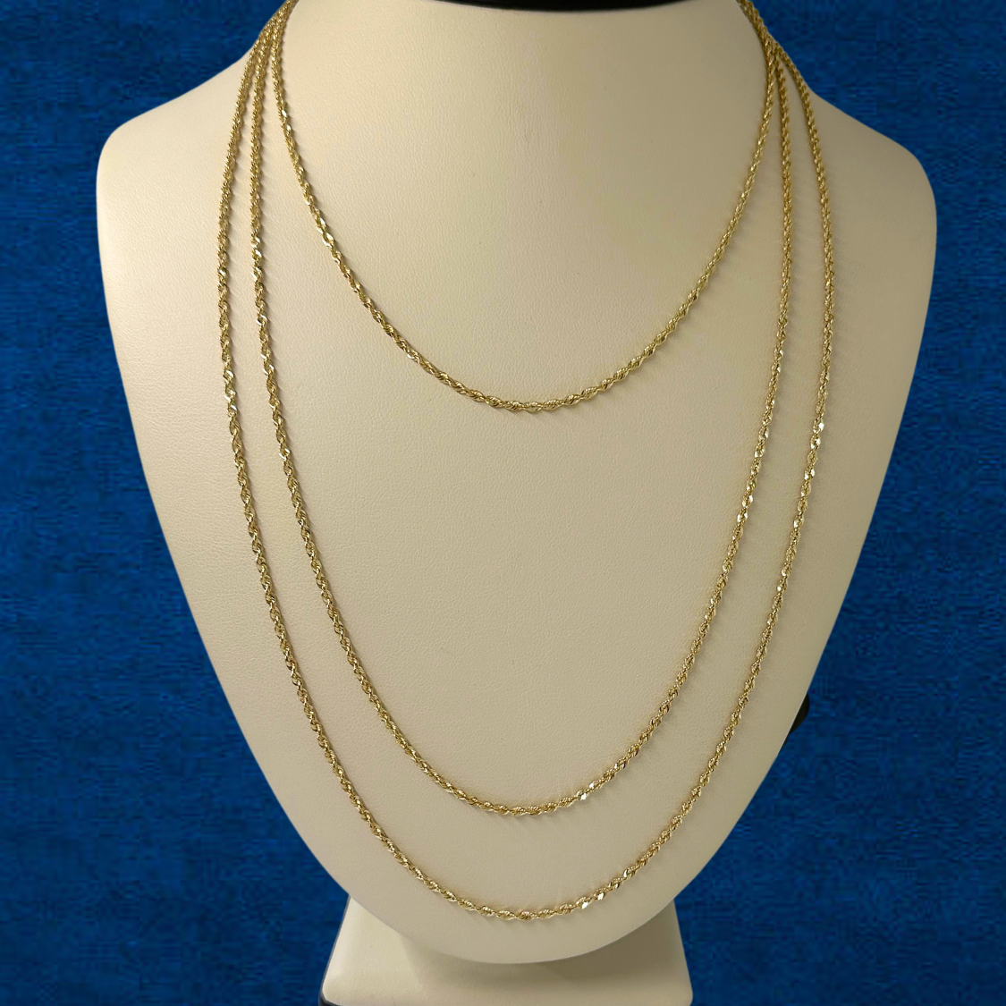 10K Rope Chains 1.5mm