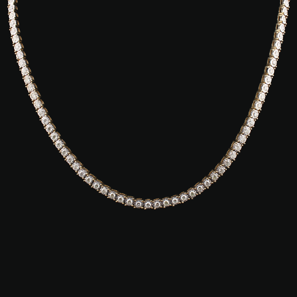 10K Diamond Tennis Chain