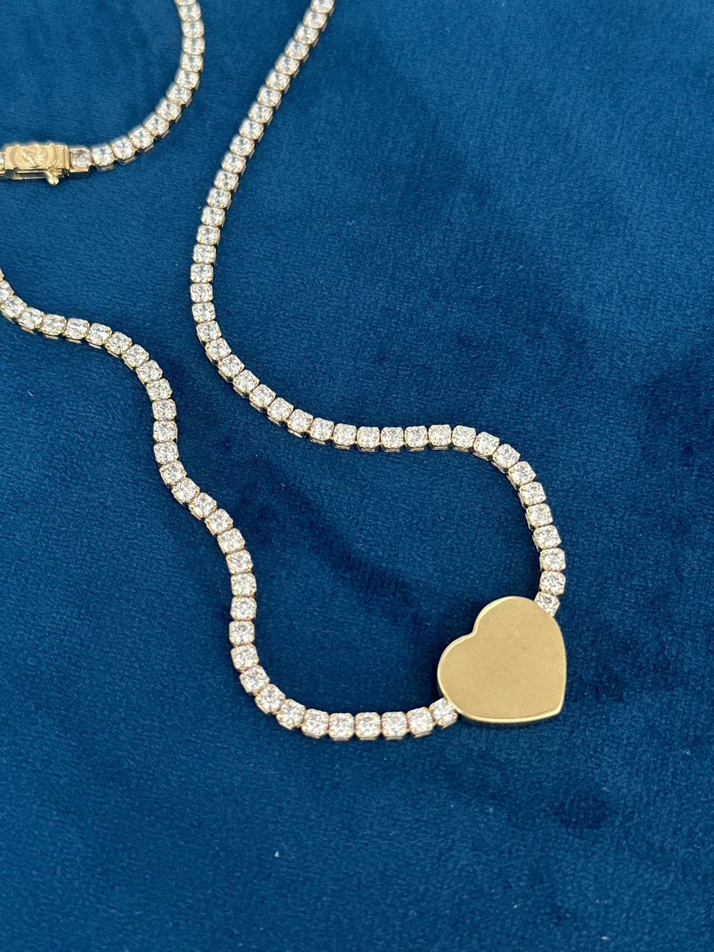 10K Tennis Heart Chain