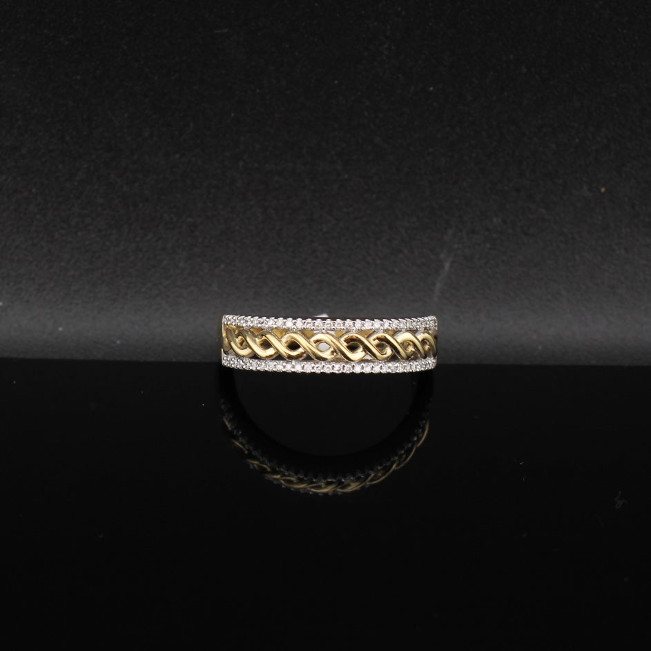 10K Diamond Men's Band