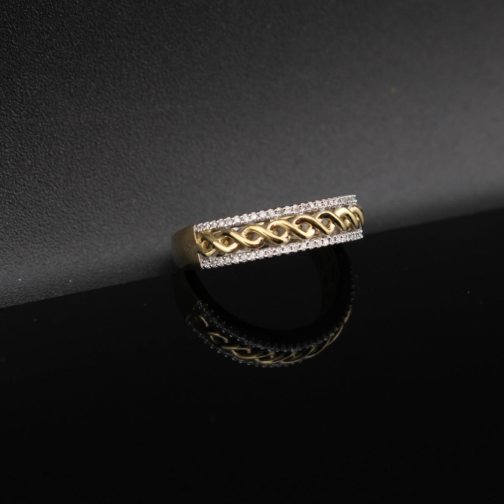 10K Diamond Men's Band