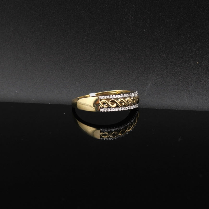 10K Diamond Men's Band