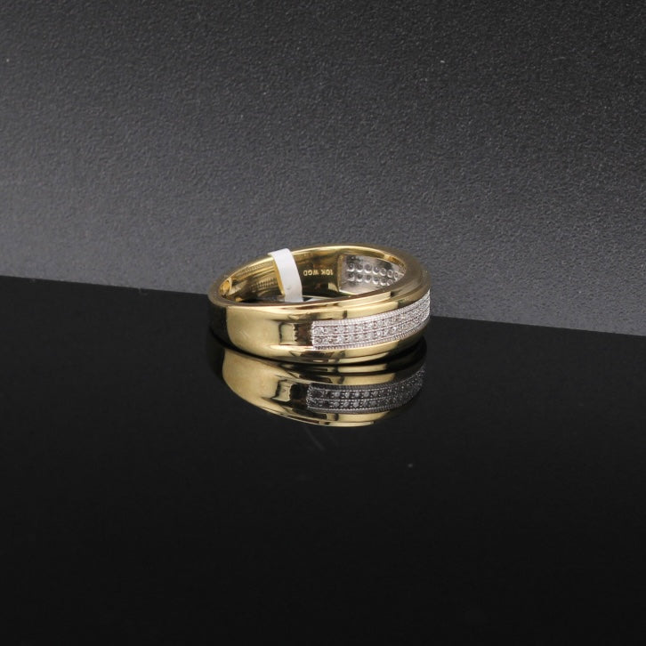 10K Diamond Men's Band