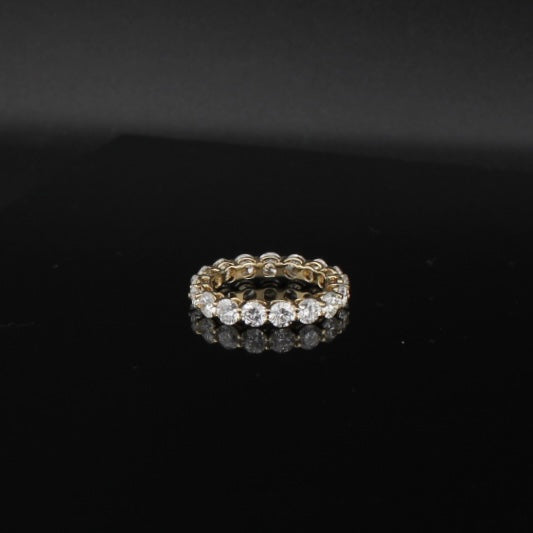 10K Diamond Band - Size 5