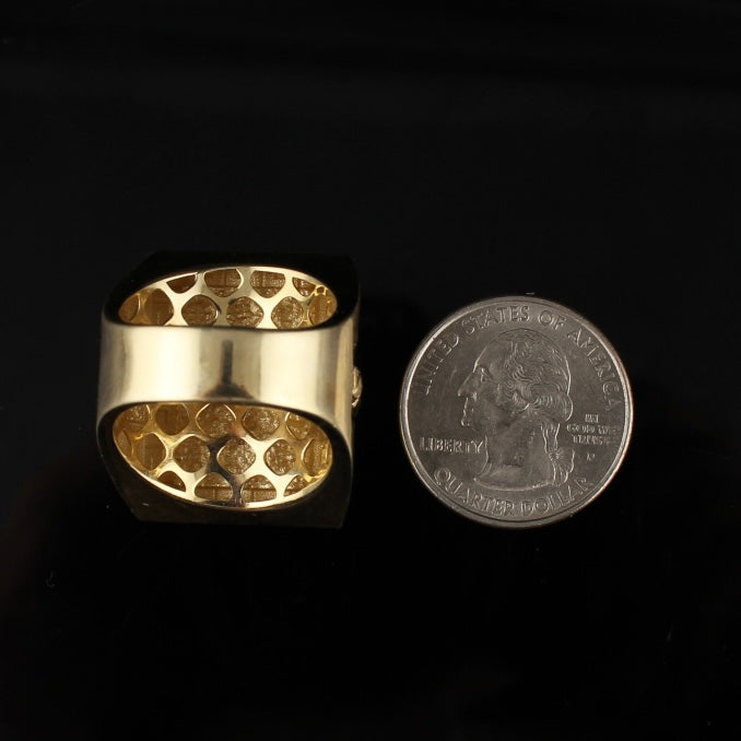 10K Gold Large Saint Jude  Ring
