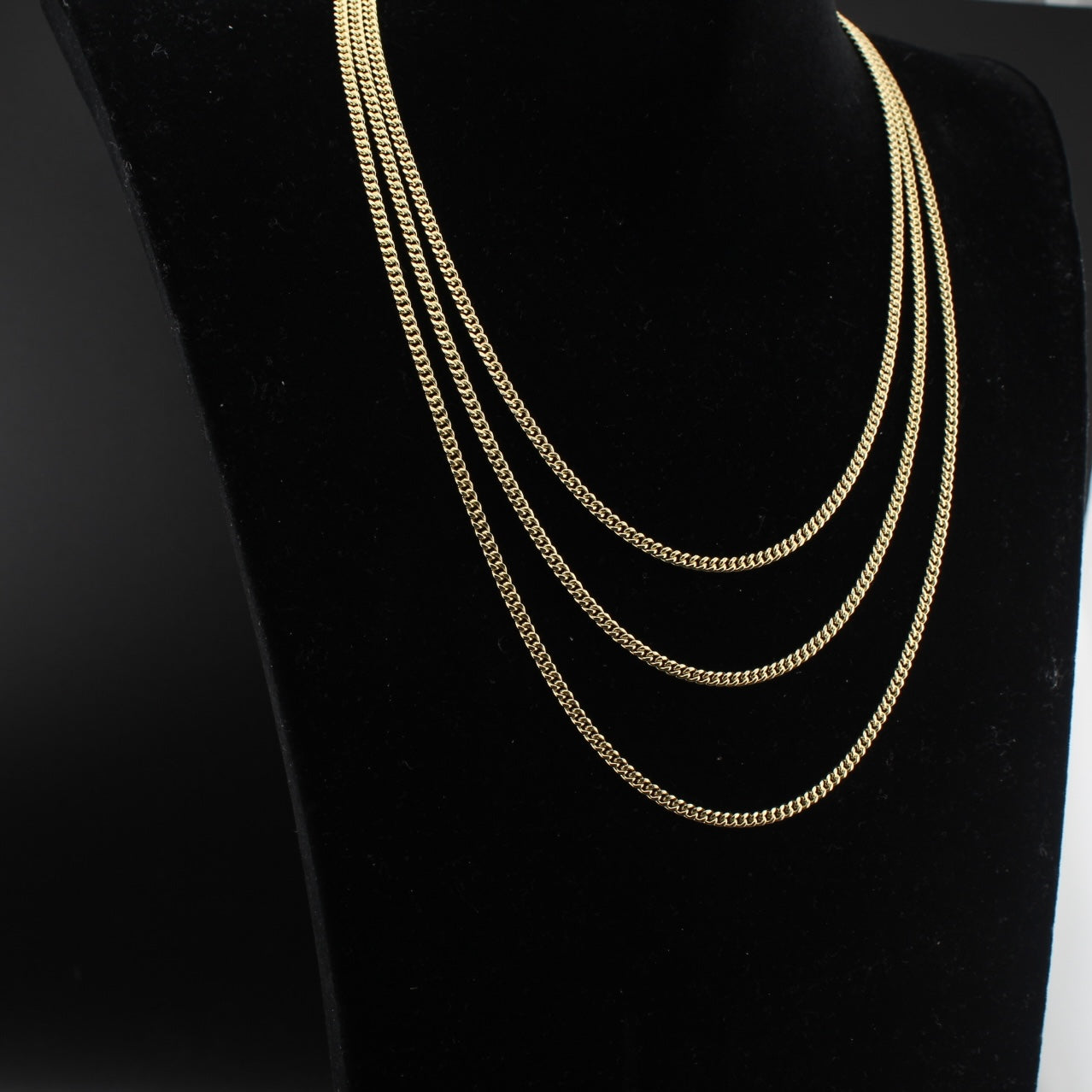 14K Gold Cuban Chain 3mm