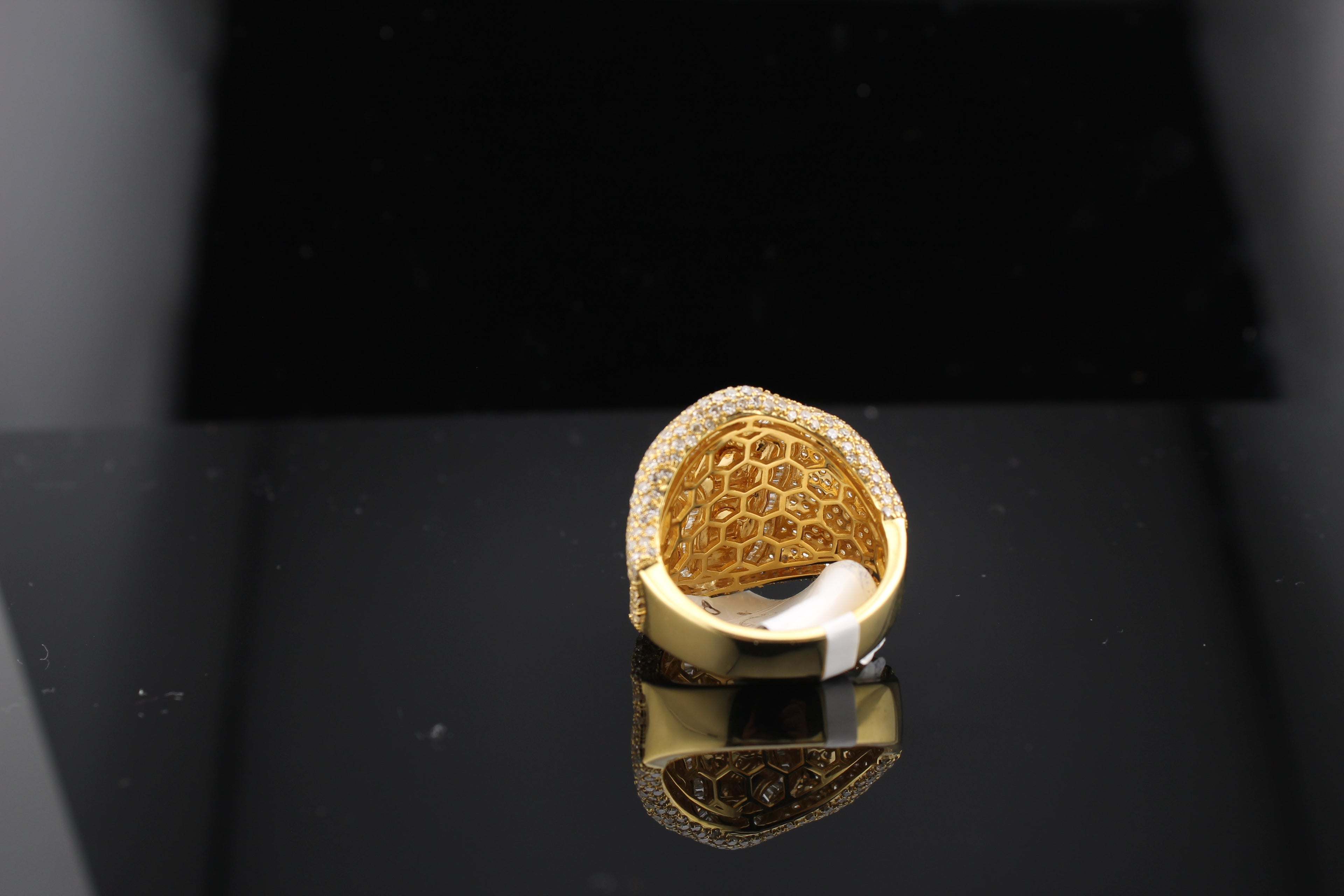 10k Yellow Gold St Jude Diamond Ring