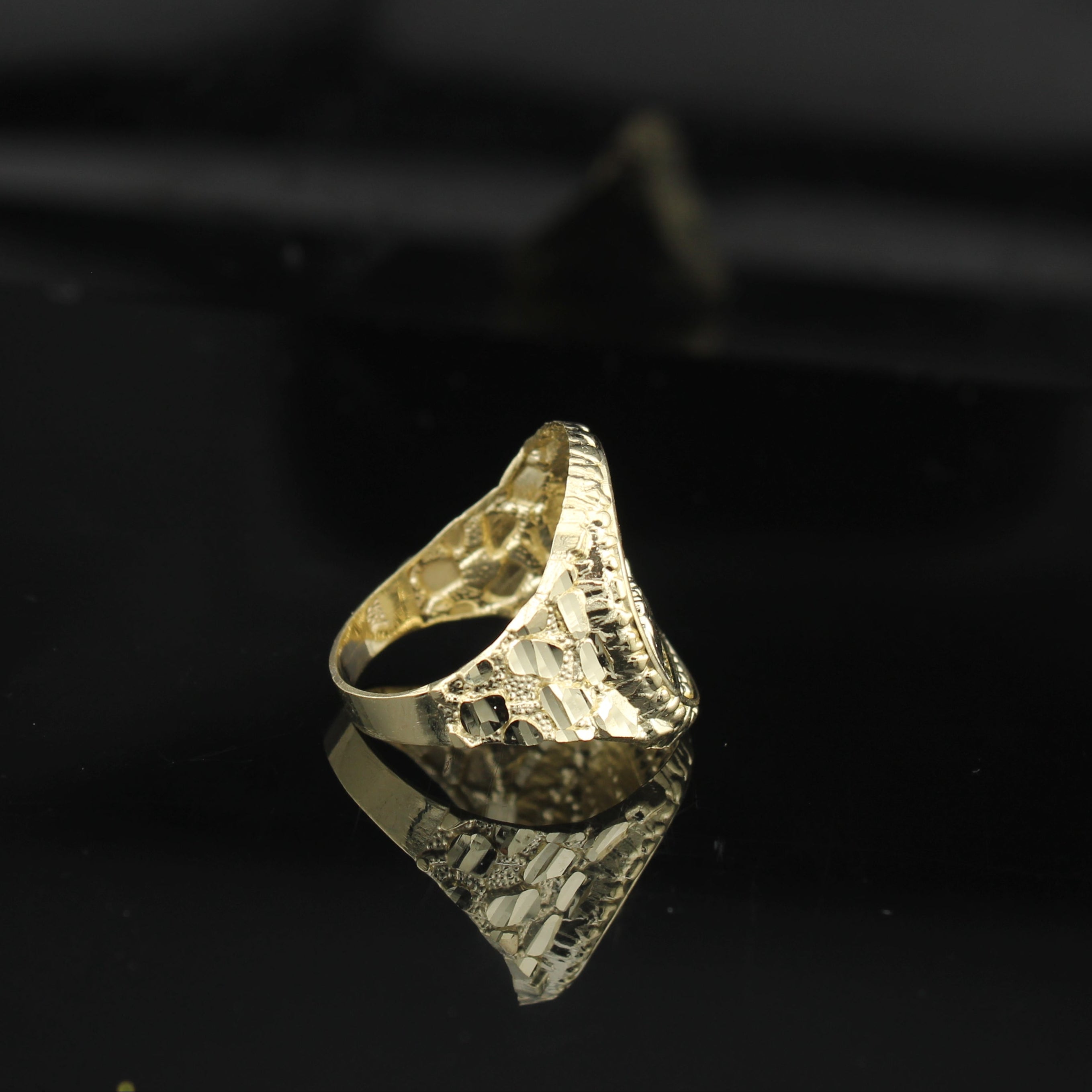 10K Mens Last Supper Ring