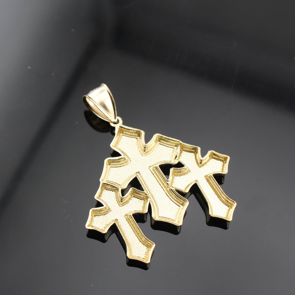 10K Cross Pendants