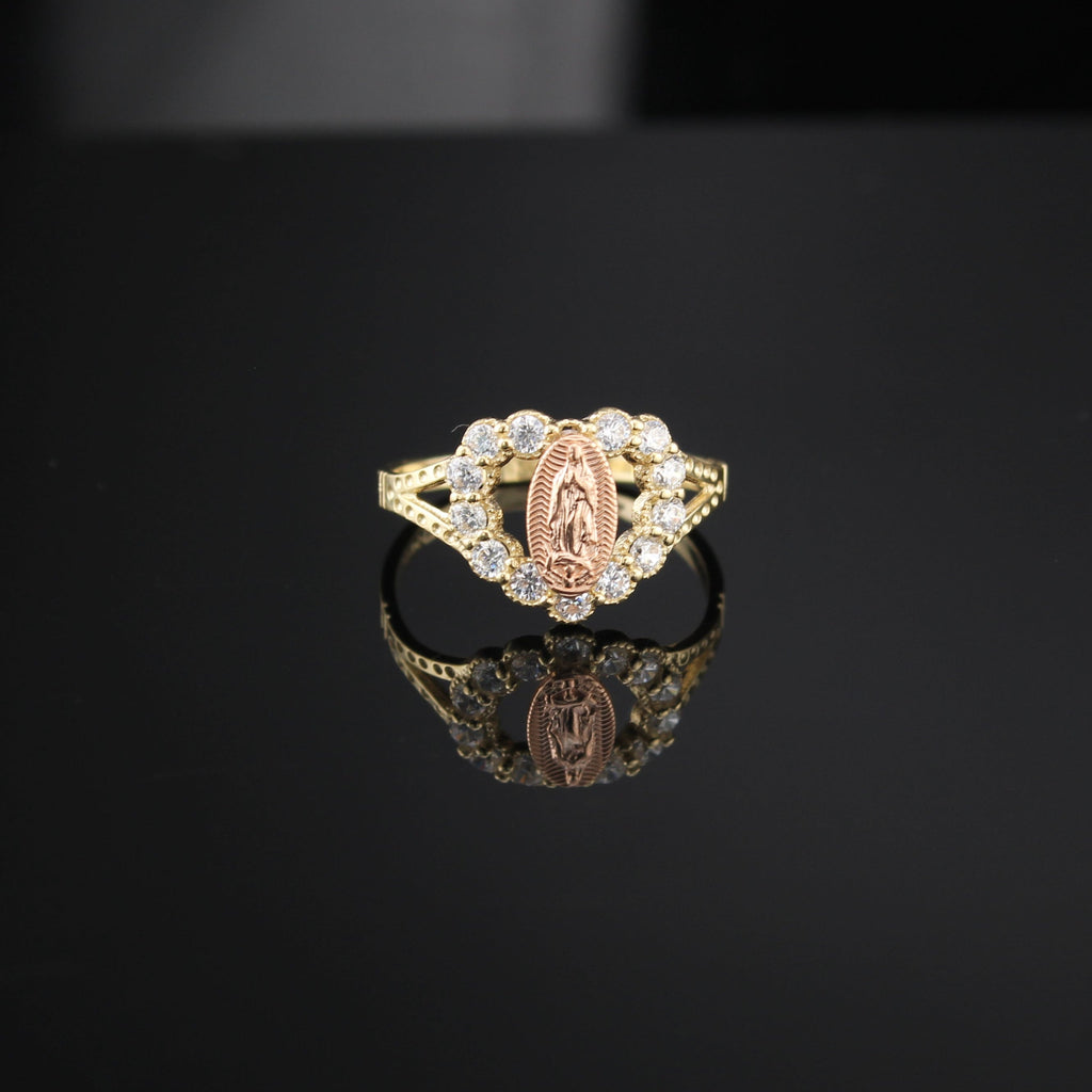 10K Virgin Mary Ring