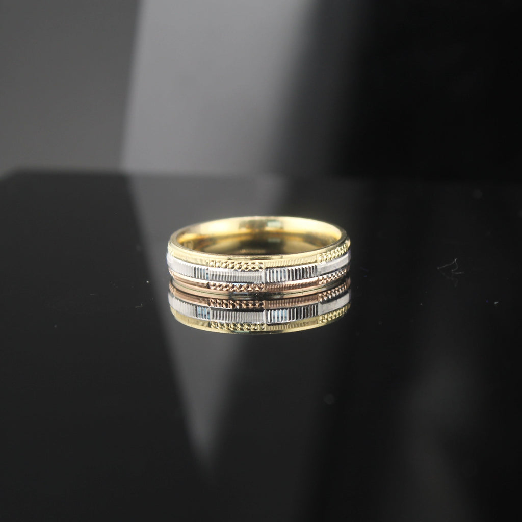 10K Mens Comfort Fit Band Size 8