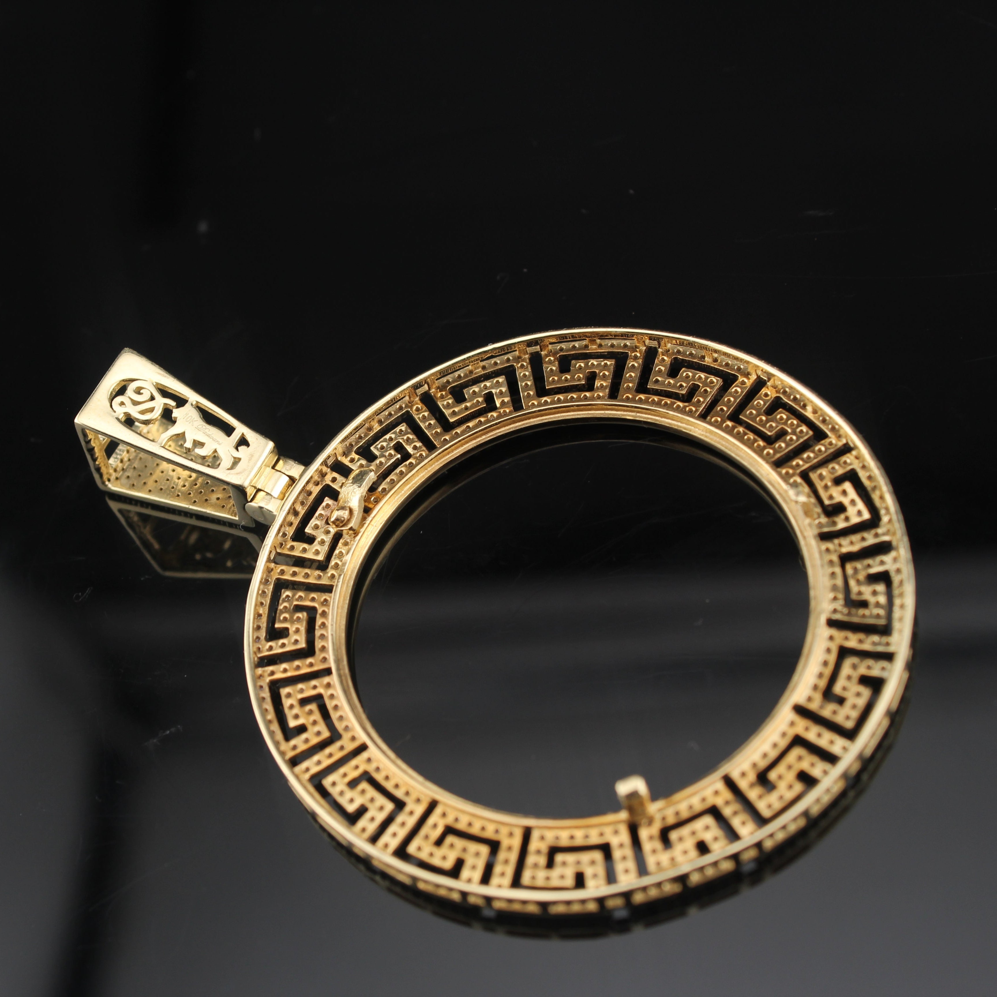 10K gold Centenario Bezel 