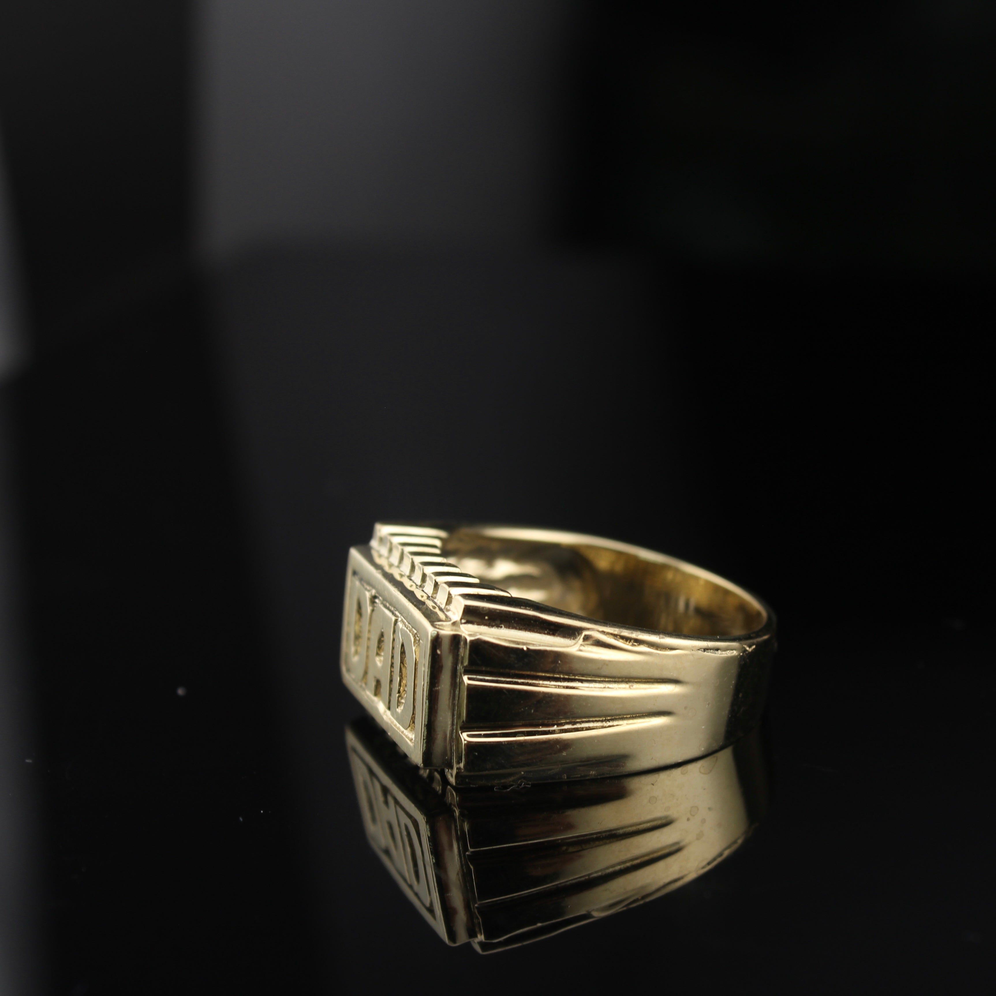 10K Dad Gold Ring