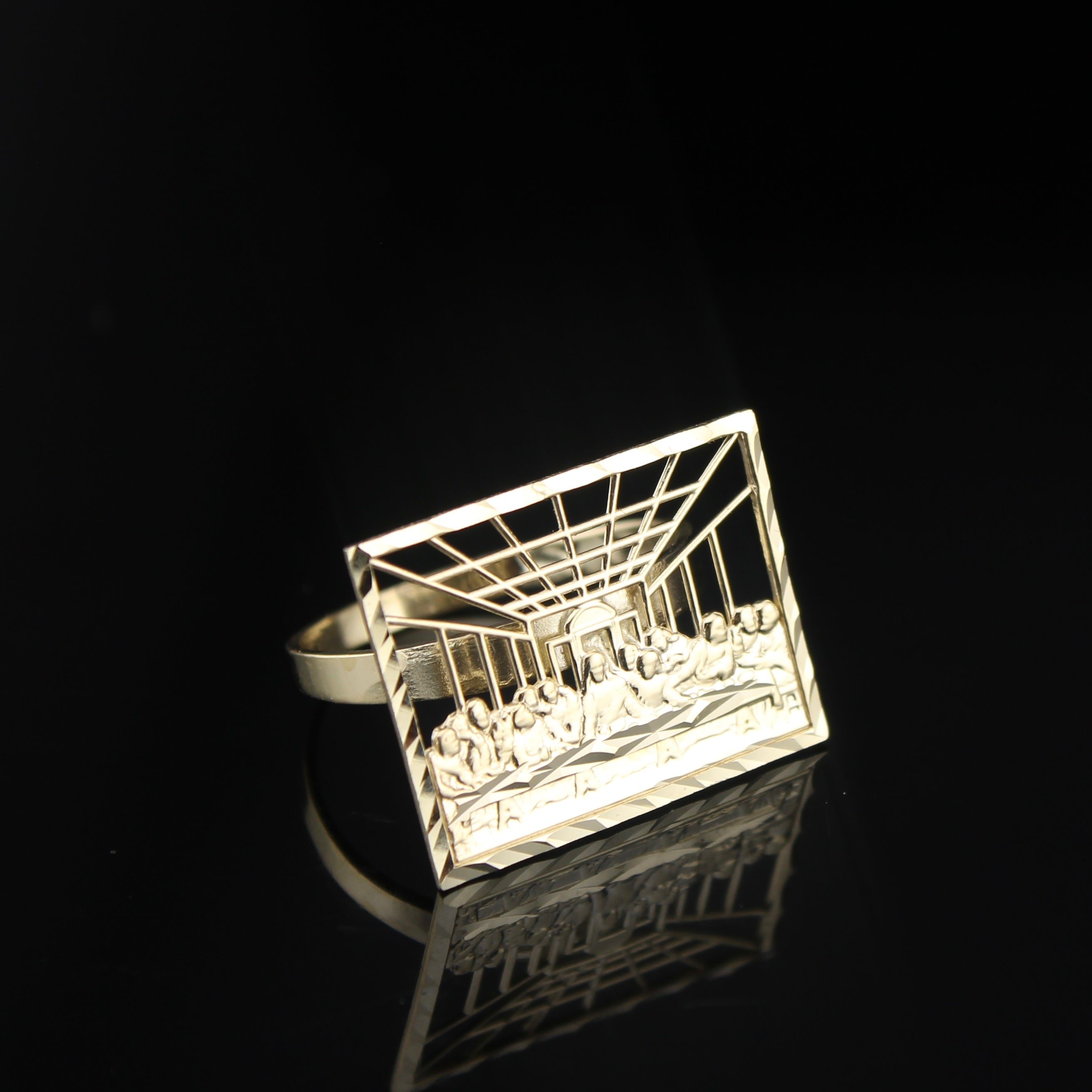 10K Last Supper Ring