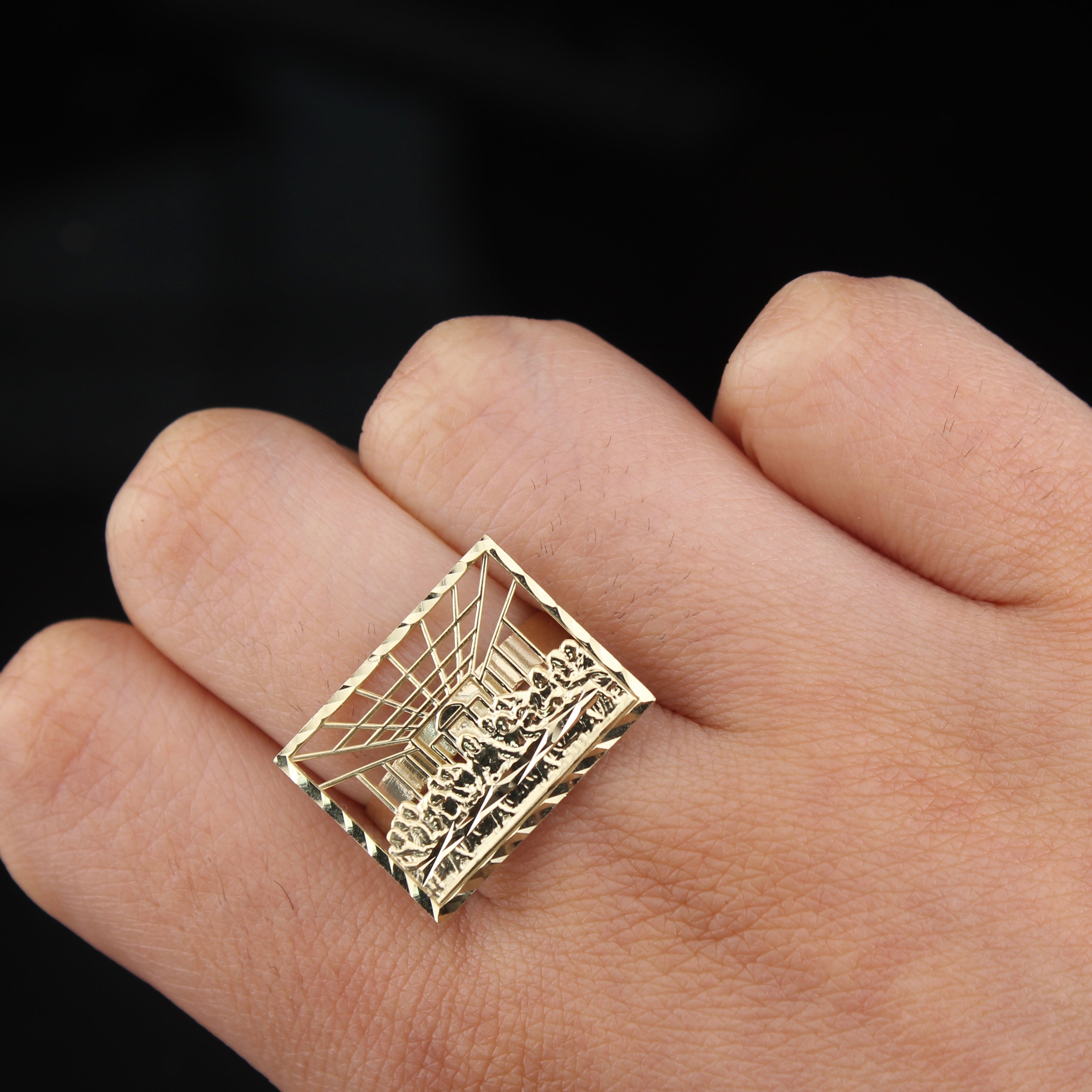 10K Last Supper Ring