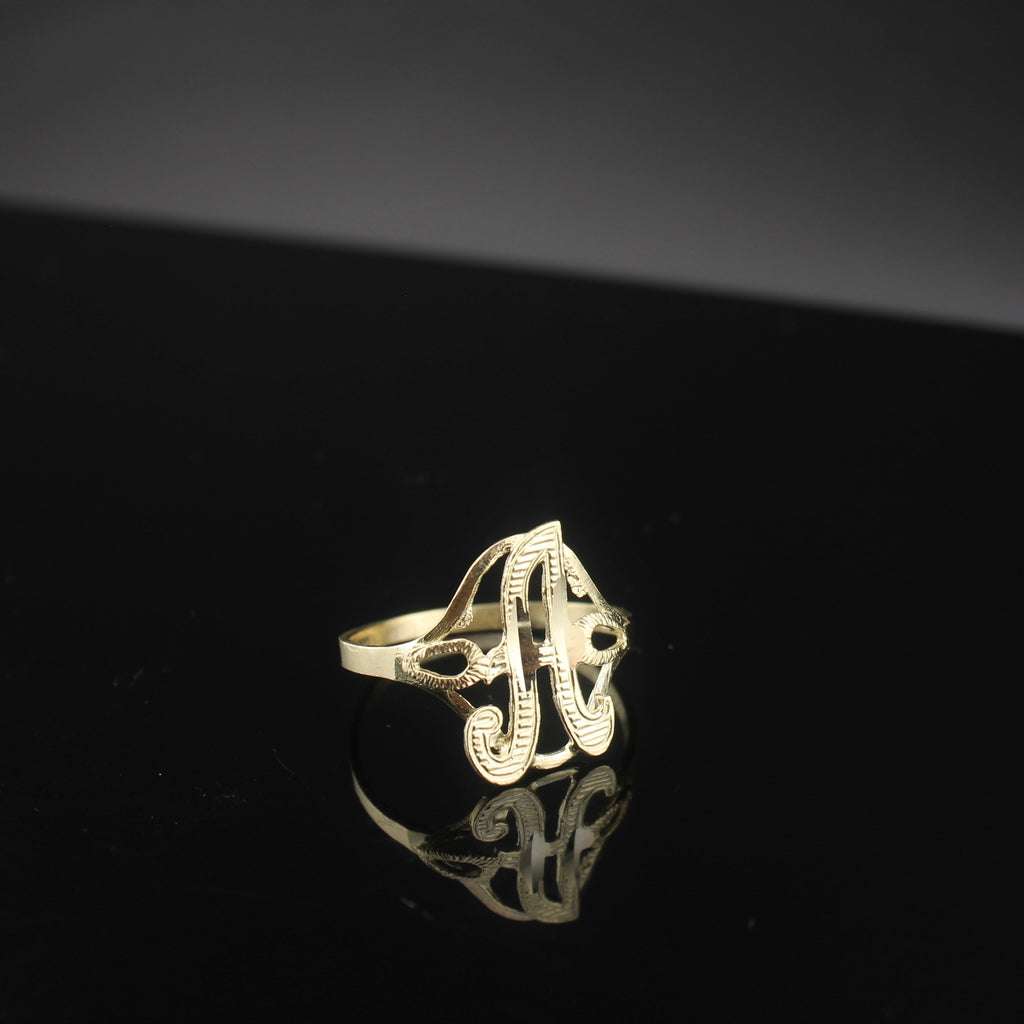10K Script A Ring