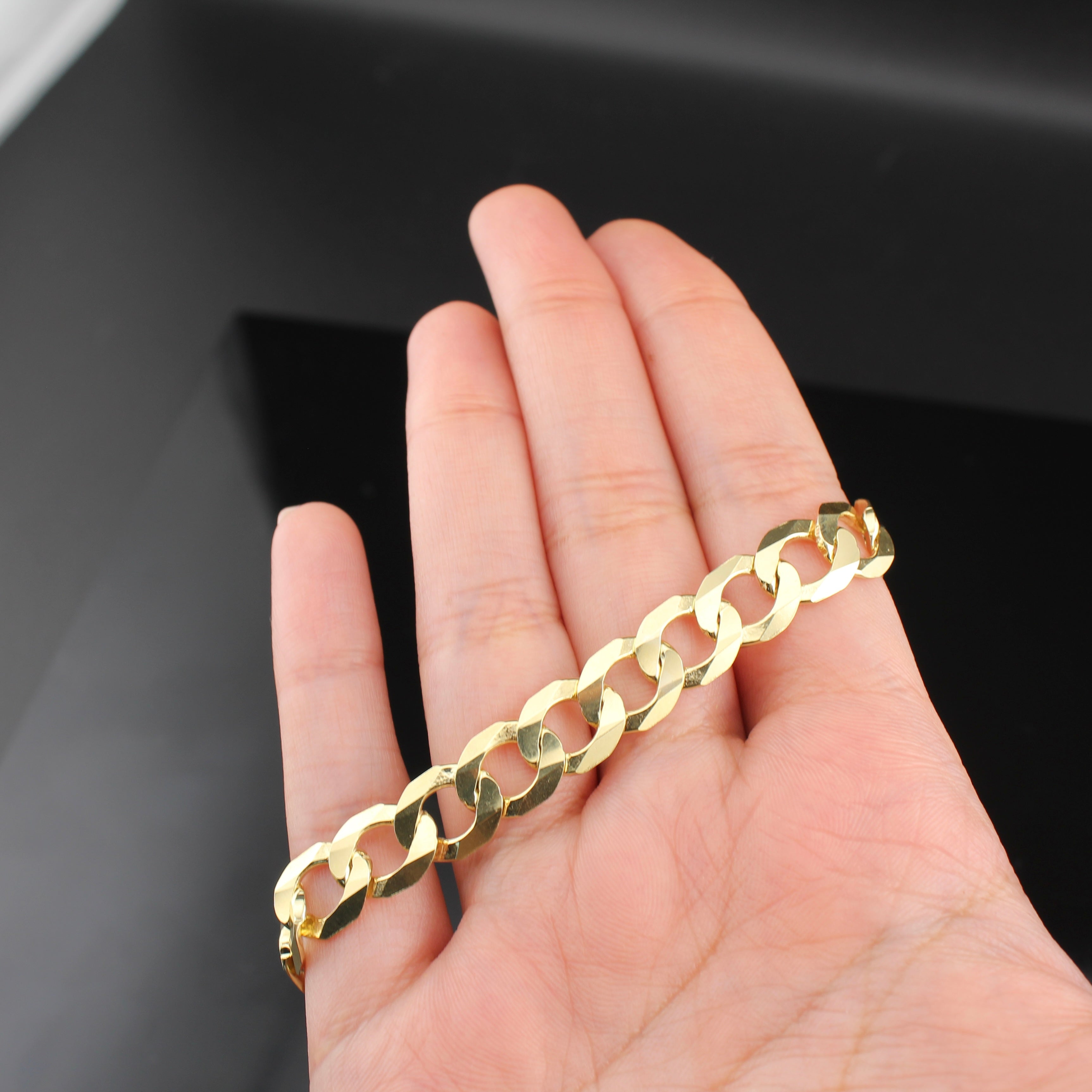 10K Cuban Link Bracelet 9mm