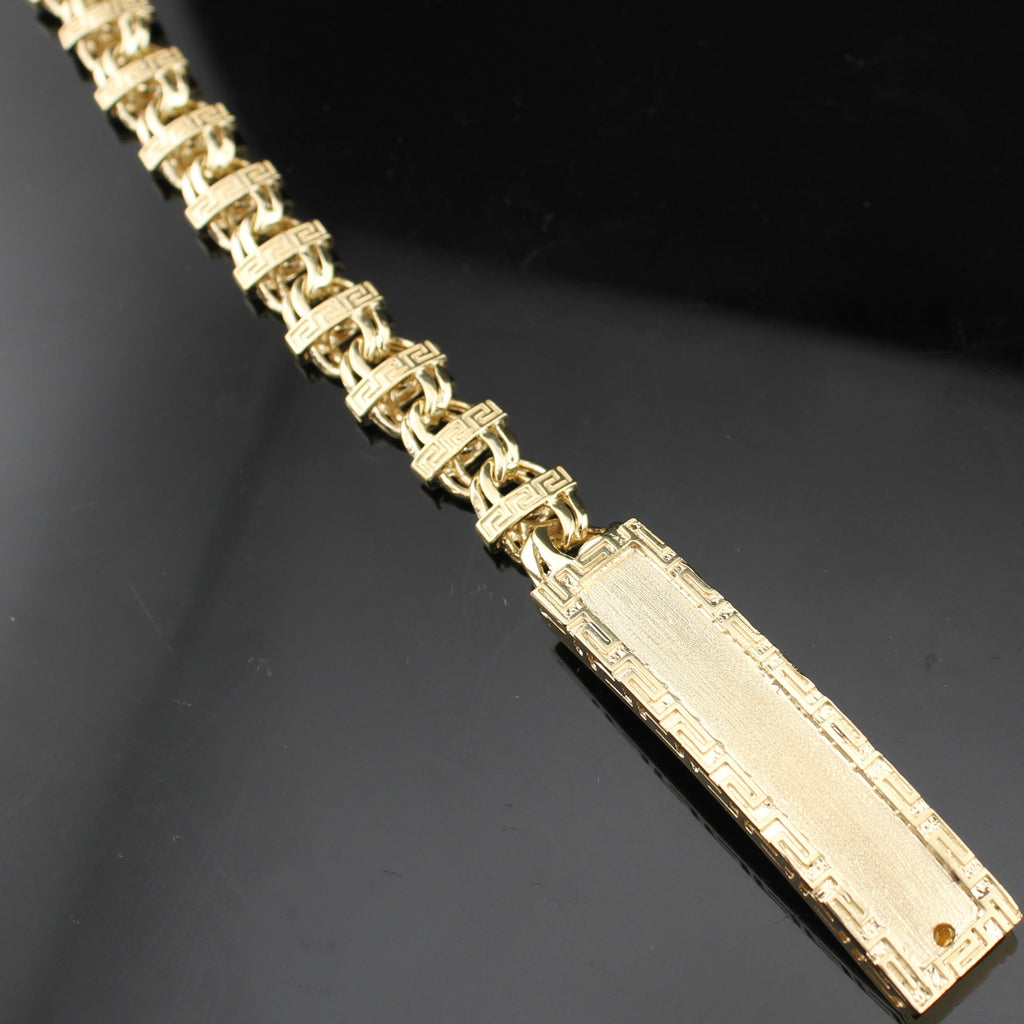 14K Chino ID Link Bracelet