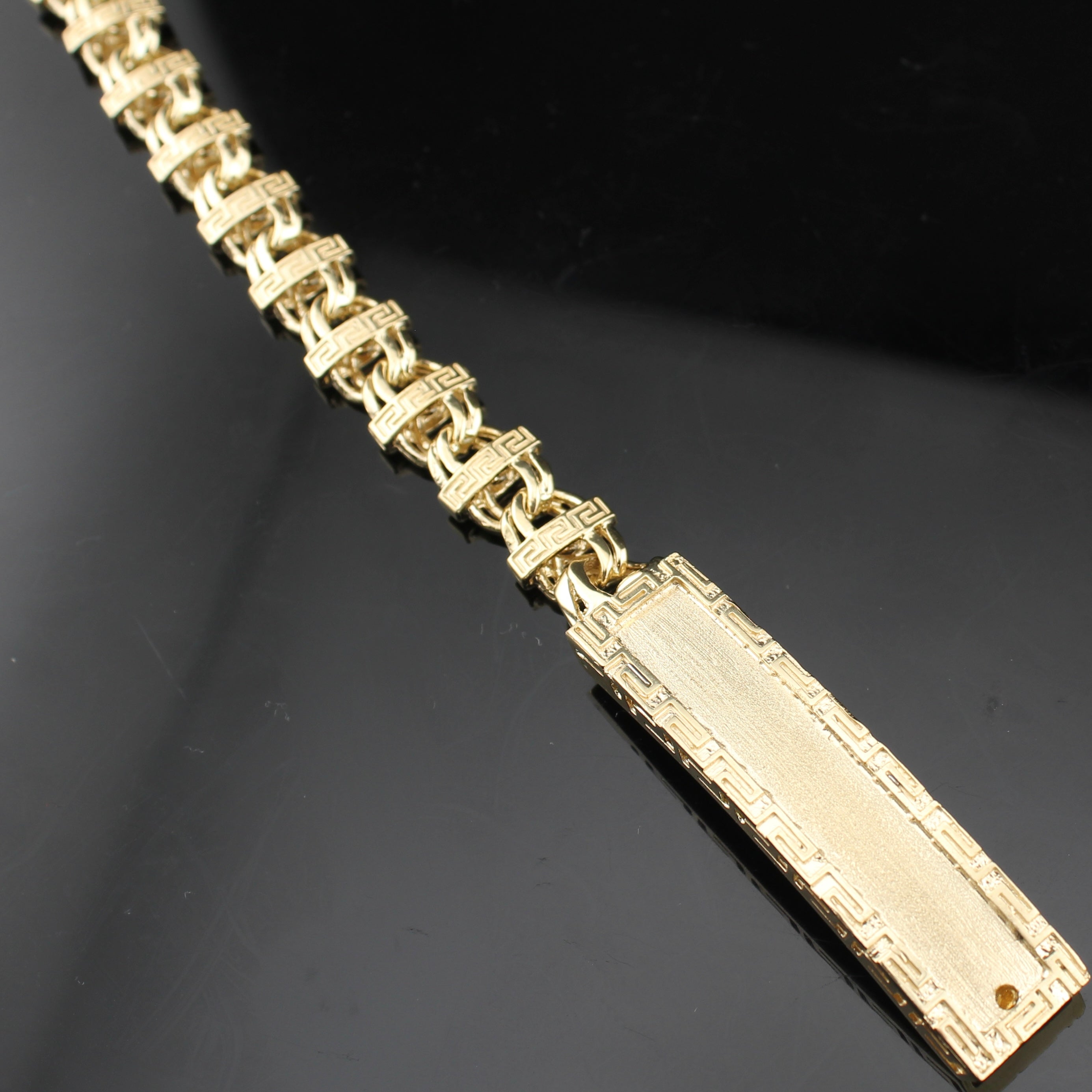 14K Chino ID Link Bracelet