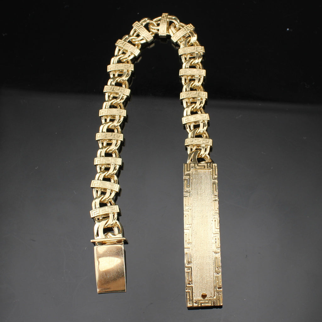 14K Chino ID Link Bracelet