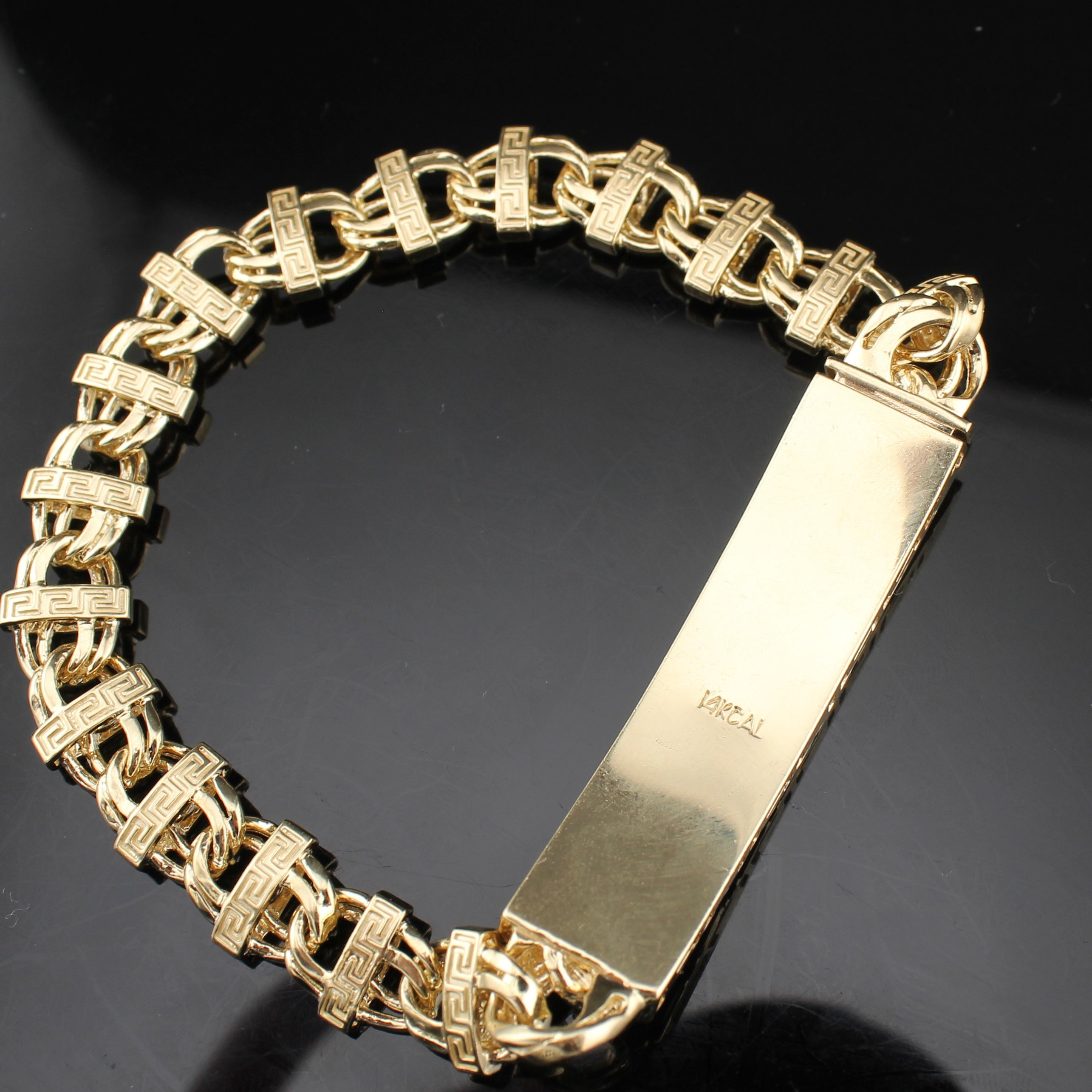 14K Chino ID Link Bracelet