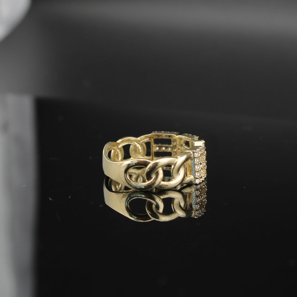 10K Real Gold Babe Ring
