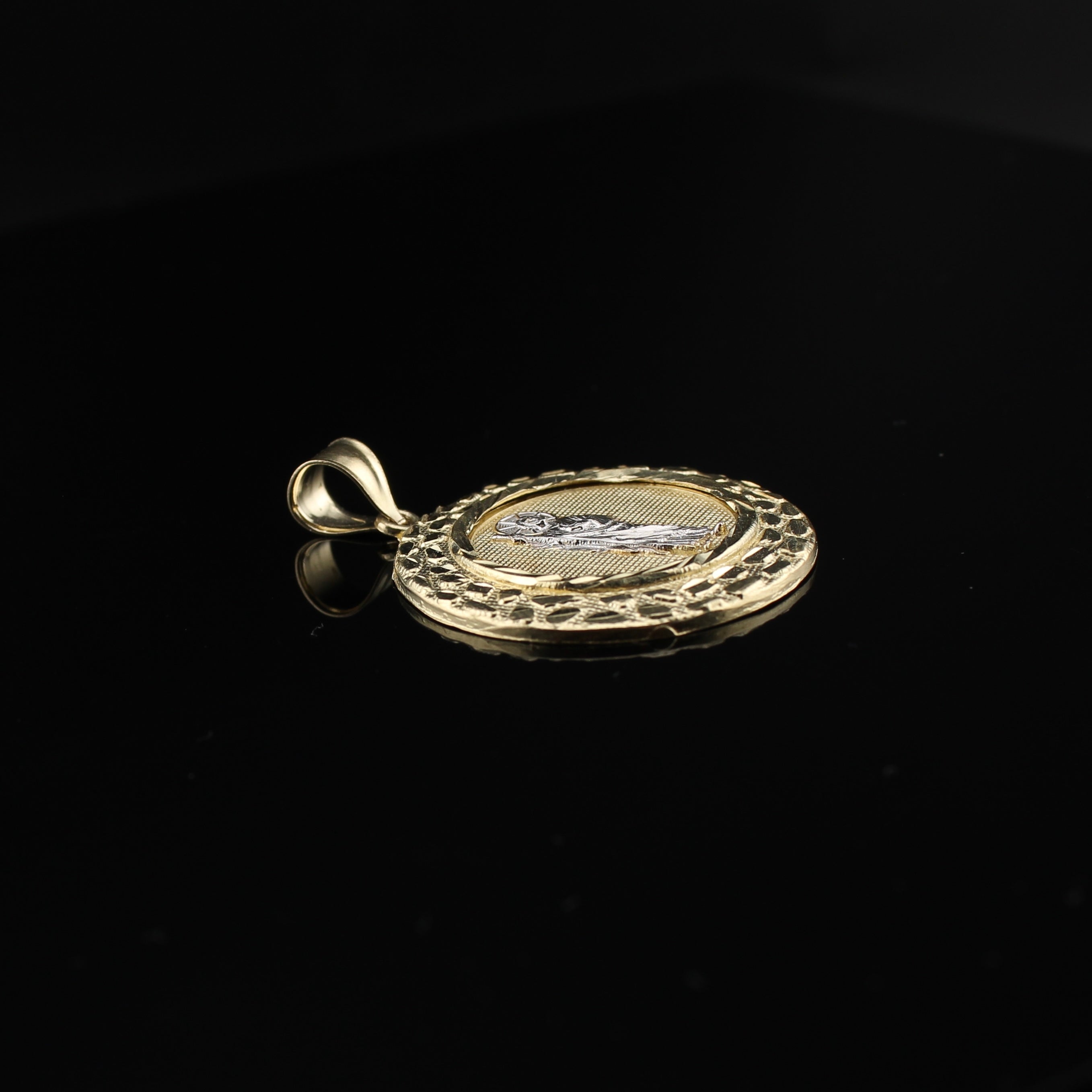 10K Real Gold St. Jude Pendant
