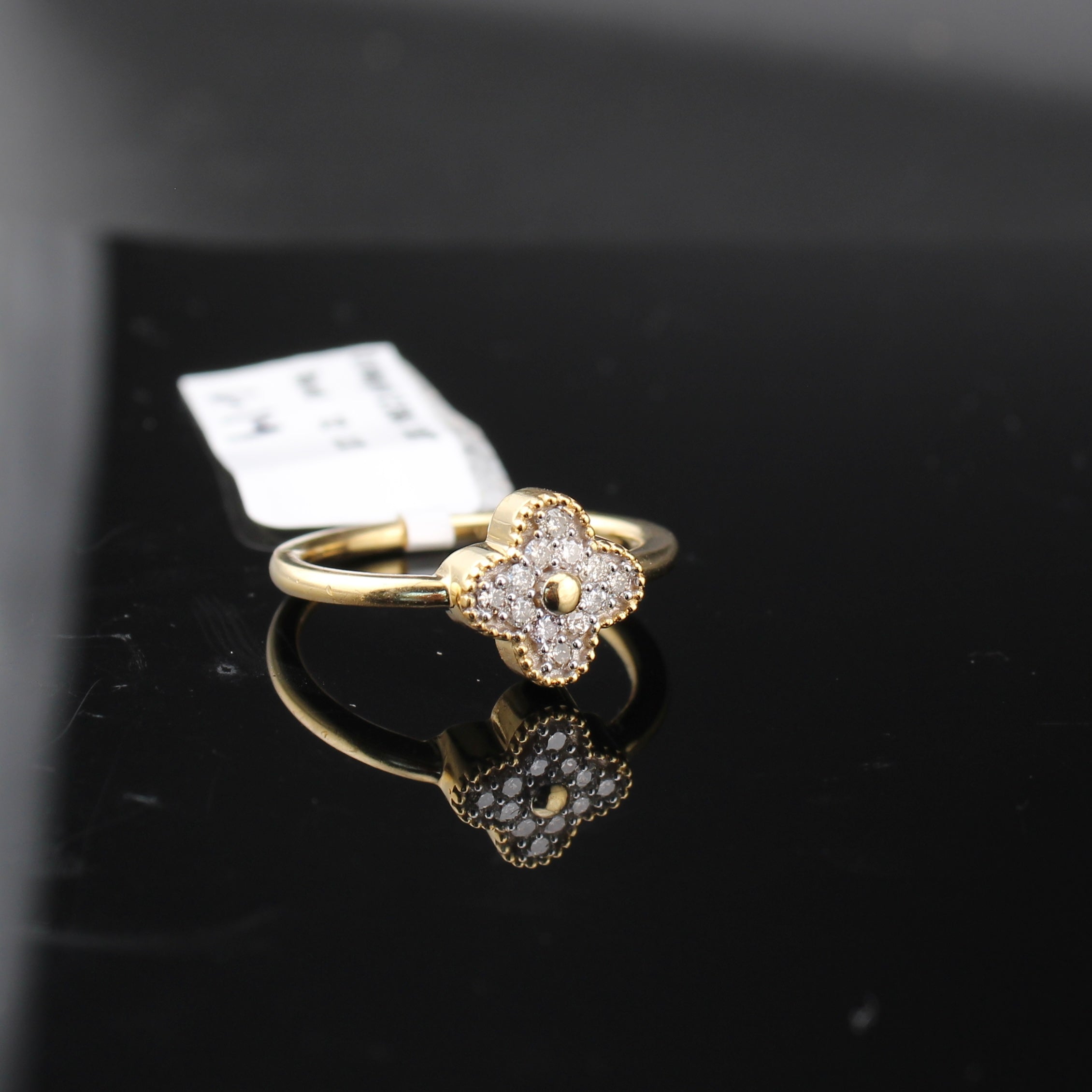 10K Diamond Ladies Promise Ring