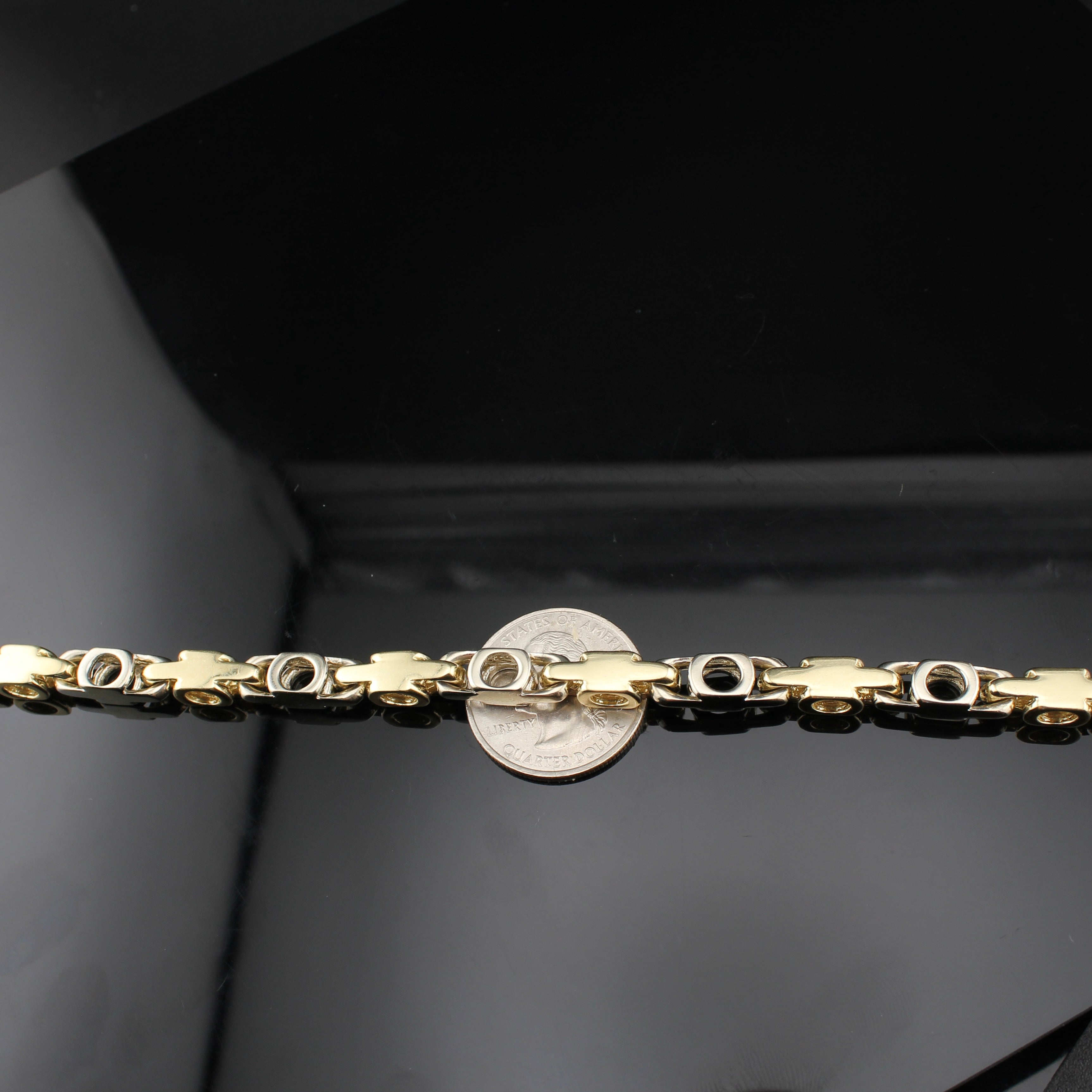 14K Men's Bracelet Heavy