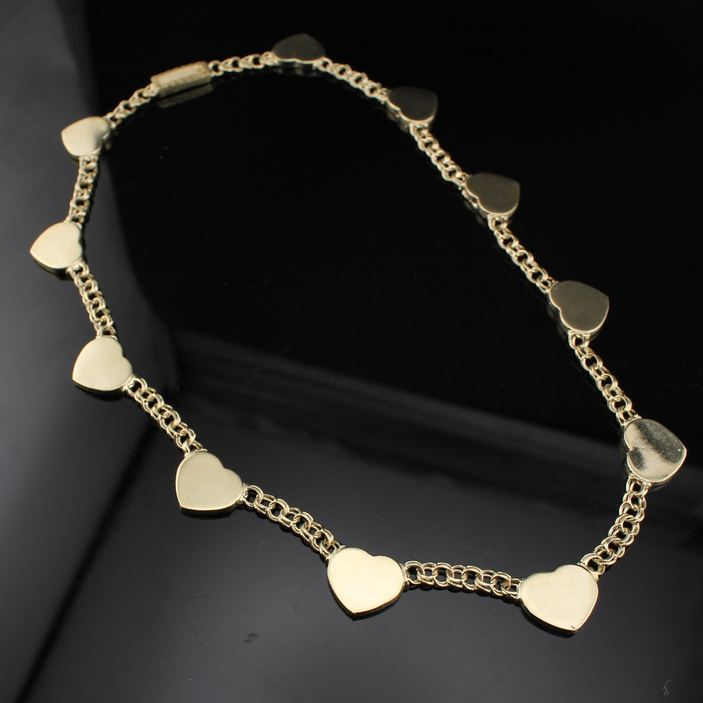 10K Chino Heart Necklace