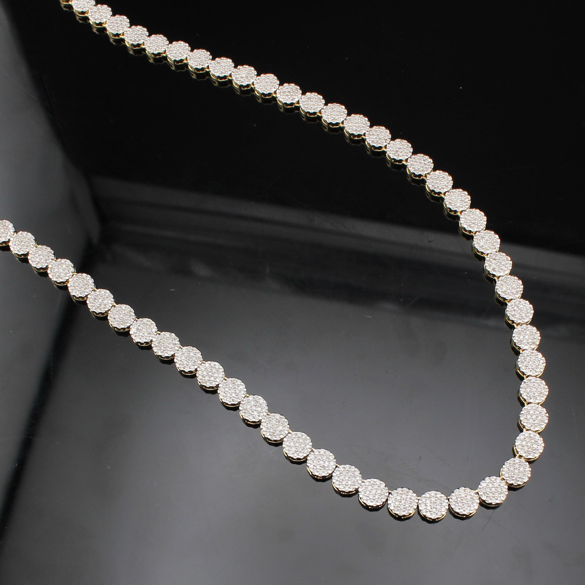 10K Diamond Chain & Diamond Cross