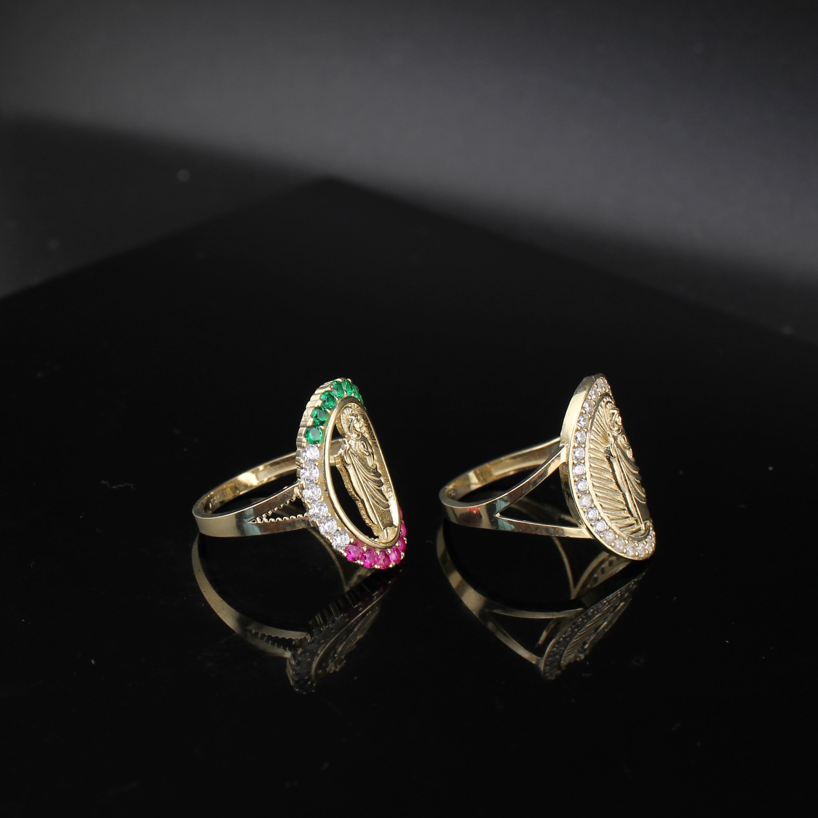 10K Gold St Jude Ring