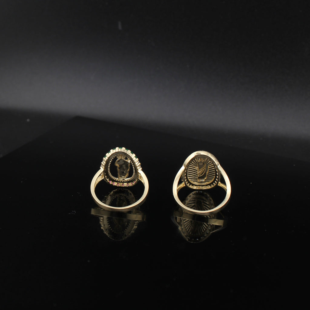 10K Gold St Jude Ring