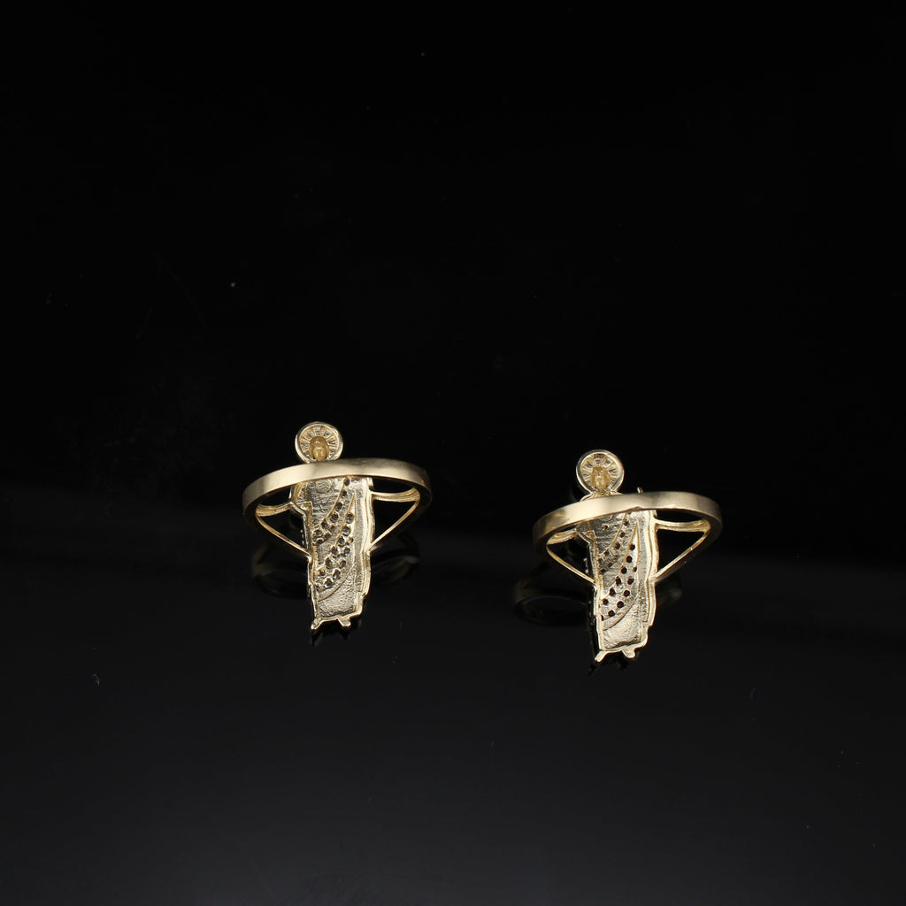 10K Gold Standing San Judas Ring