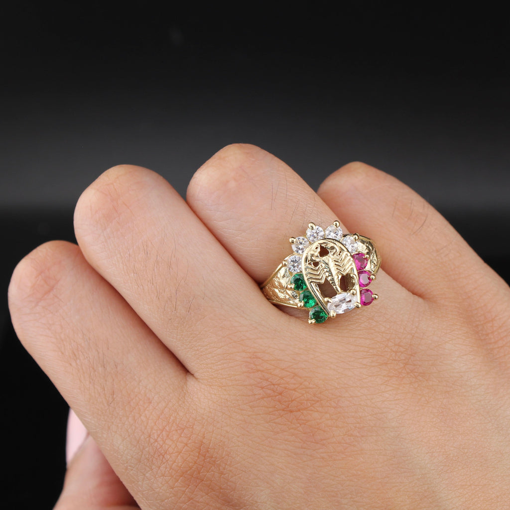 10K Gold Scorpion Ring