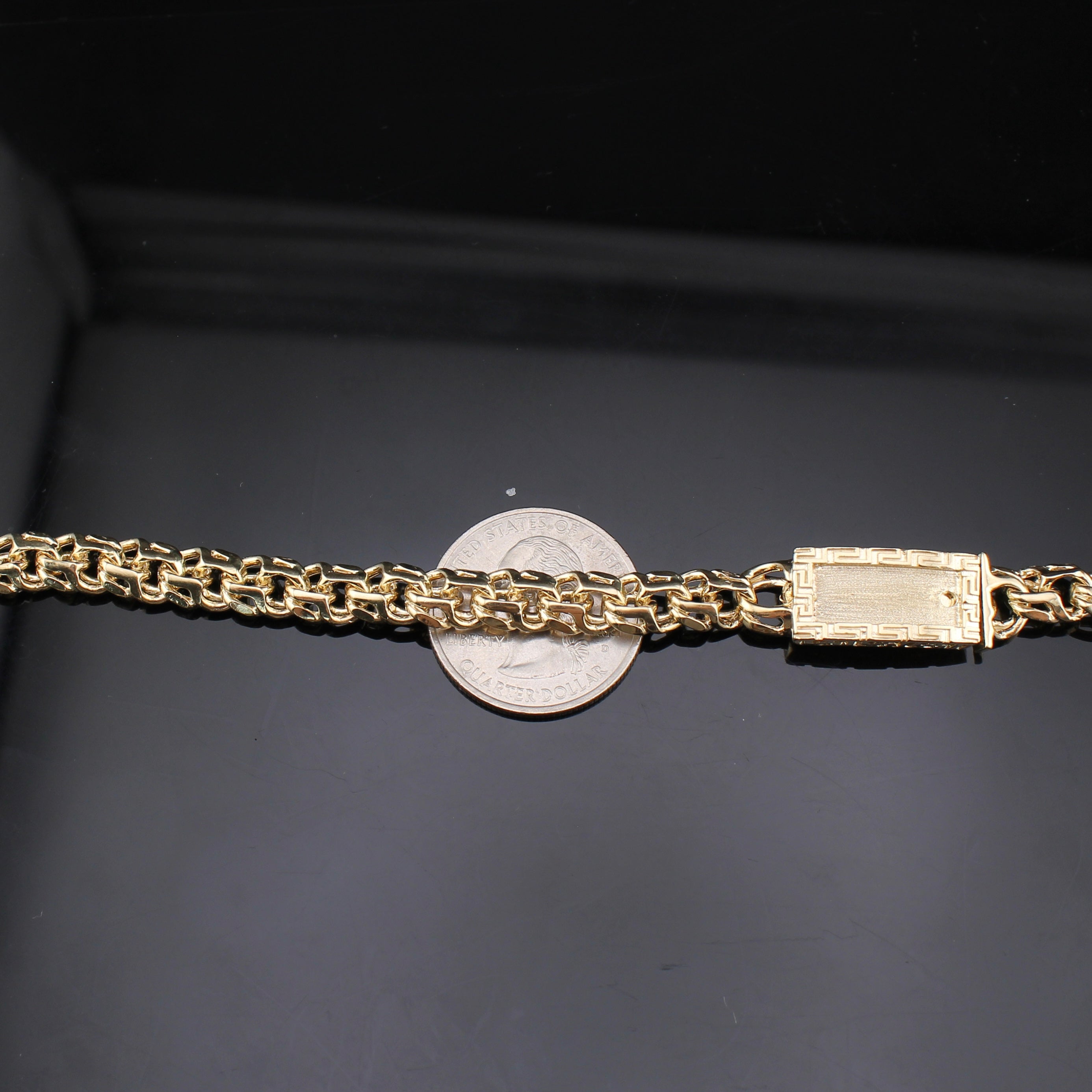 14K Gold Chino Chain 7mm