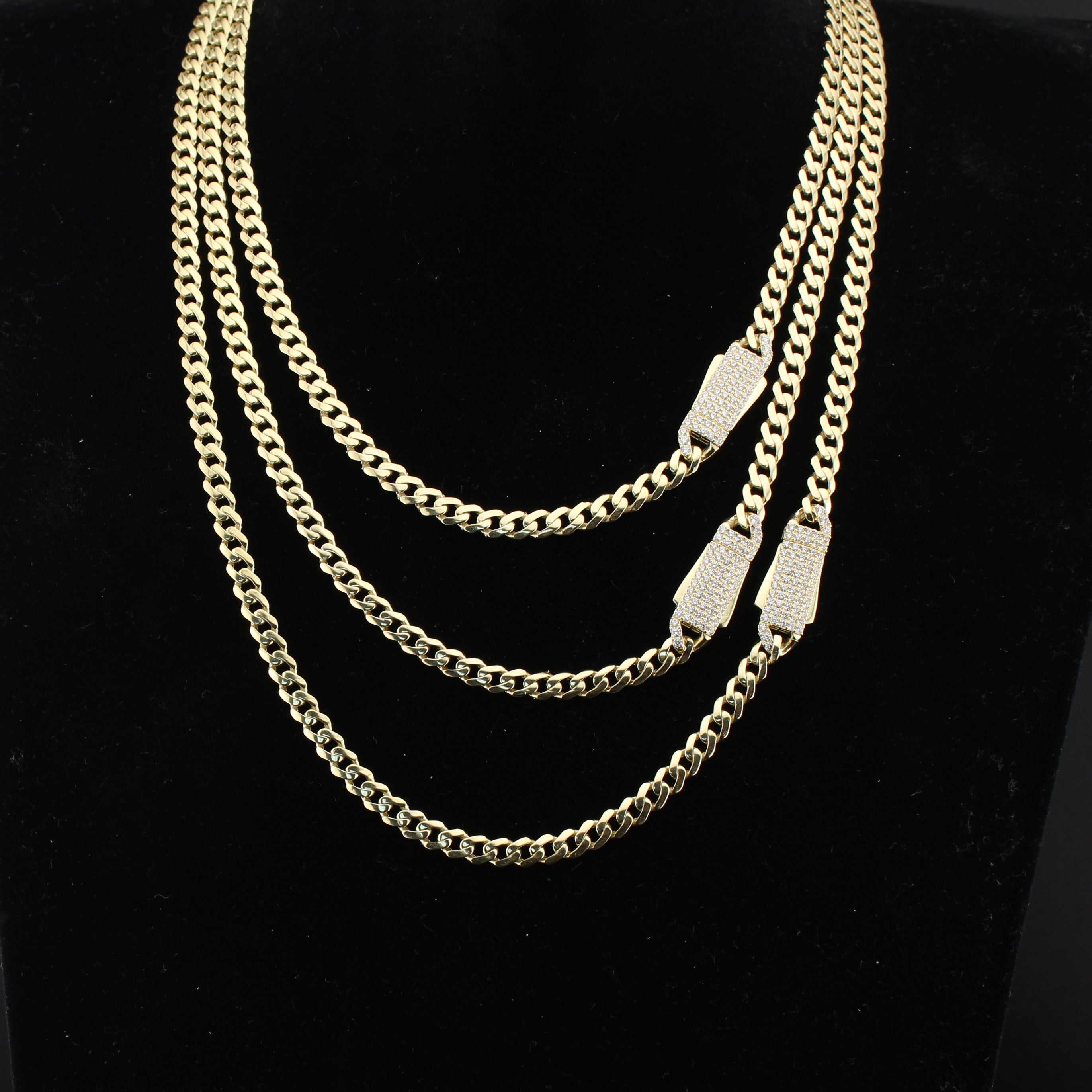 14K Gold Royal Miami Cuban Chain 4.5mm