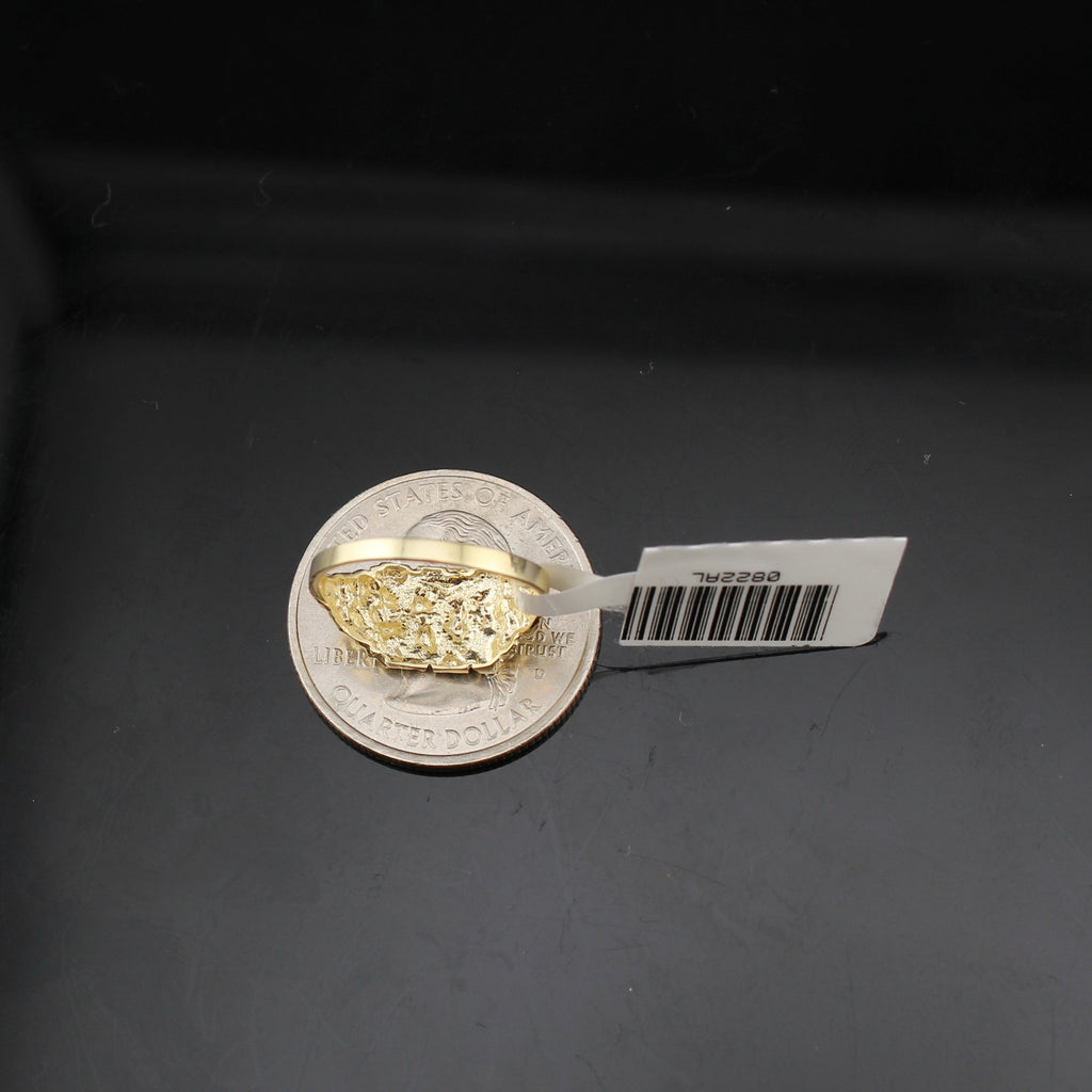 10K Gold XSmall Nugget Ring