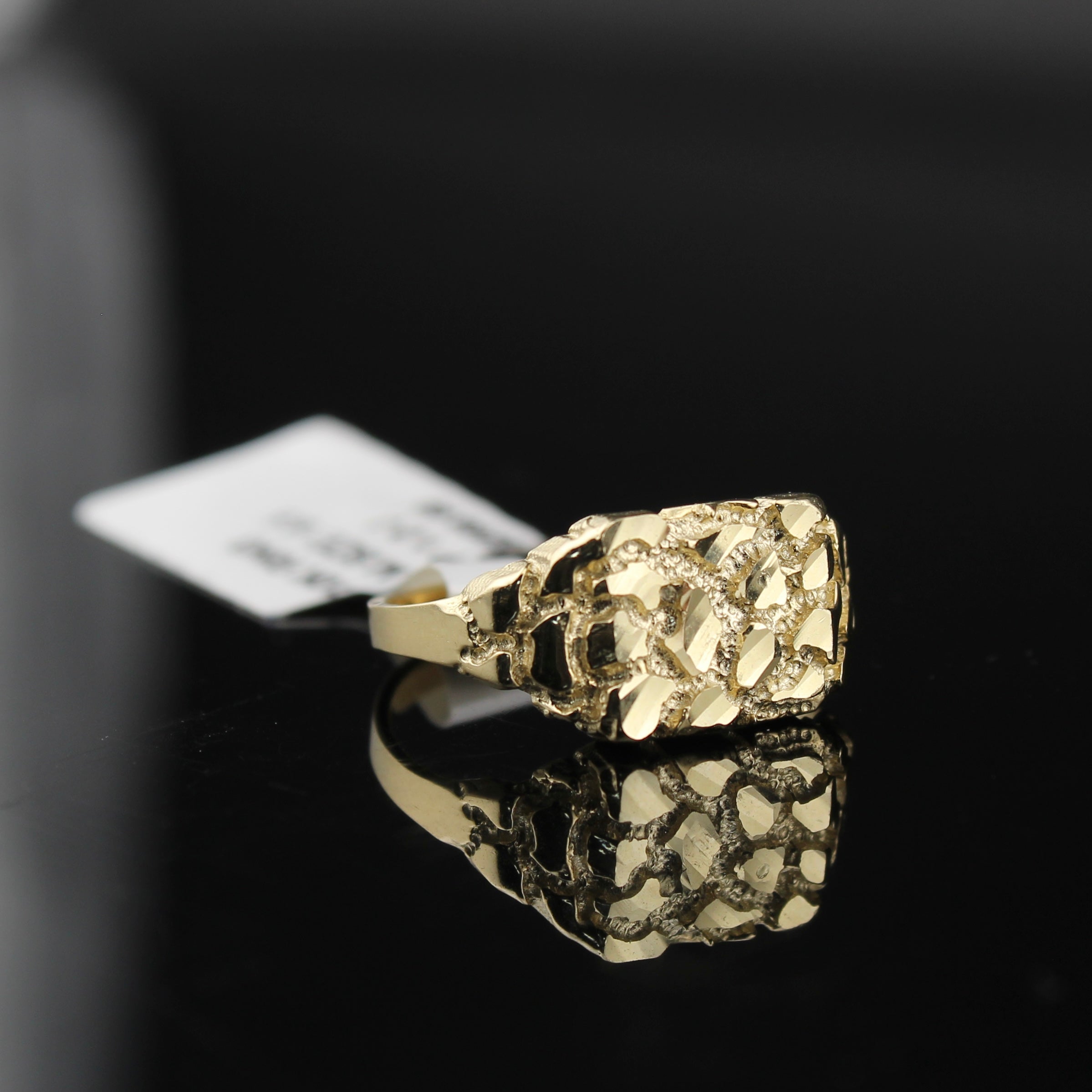10K Gold XSmall Nugget Ring