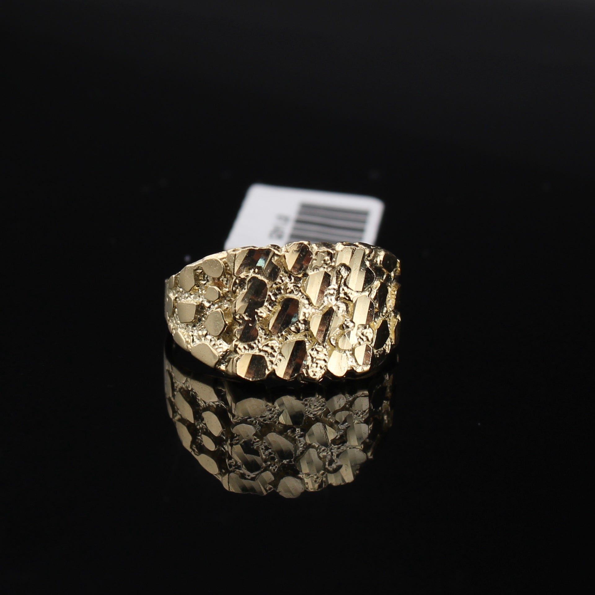 10K Gold Nugget Ring